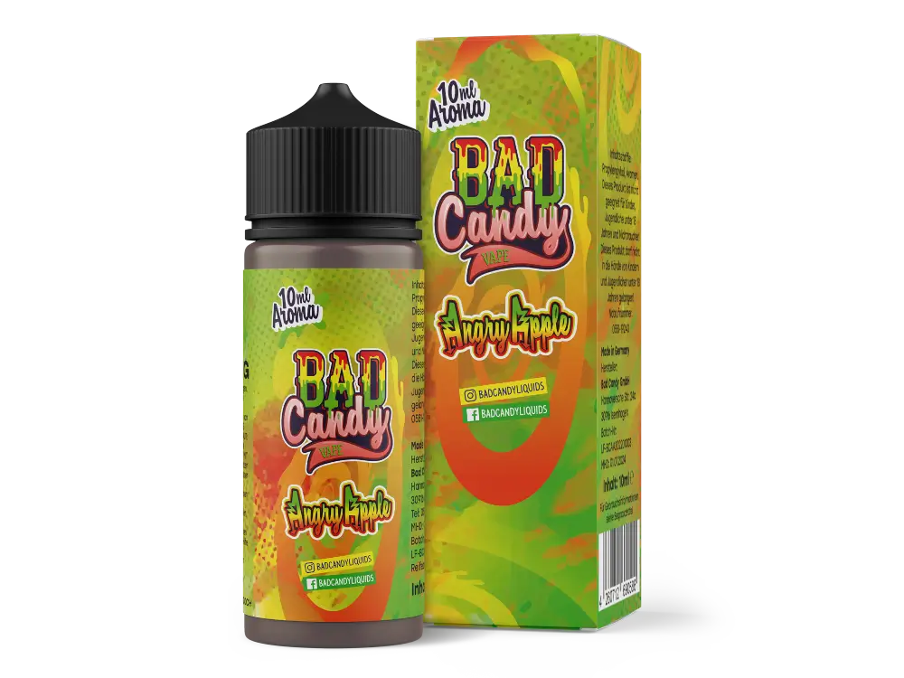 Bad Candy Angry Apple Aroma kaufen | Apfel, Kiwi & Frische Bad Candy Angry Apple Aroma kaufen | Apfel, Kiwi & Frische