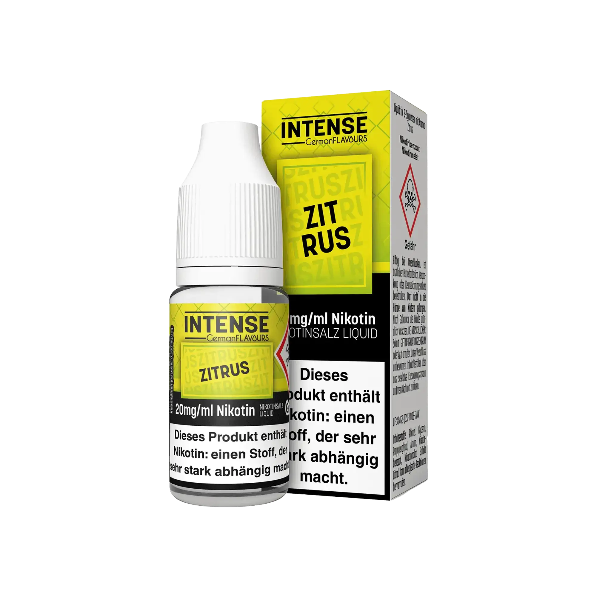 Intense Zitrus 10 ml Nikotinsalz Liquid