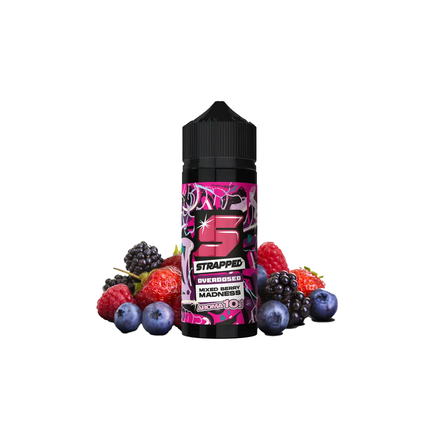 Strapped Overdosed - Mixed Berry Madness 10 ml Aroma