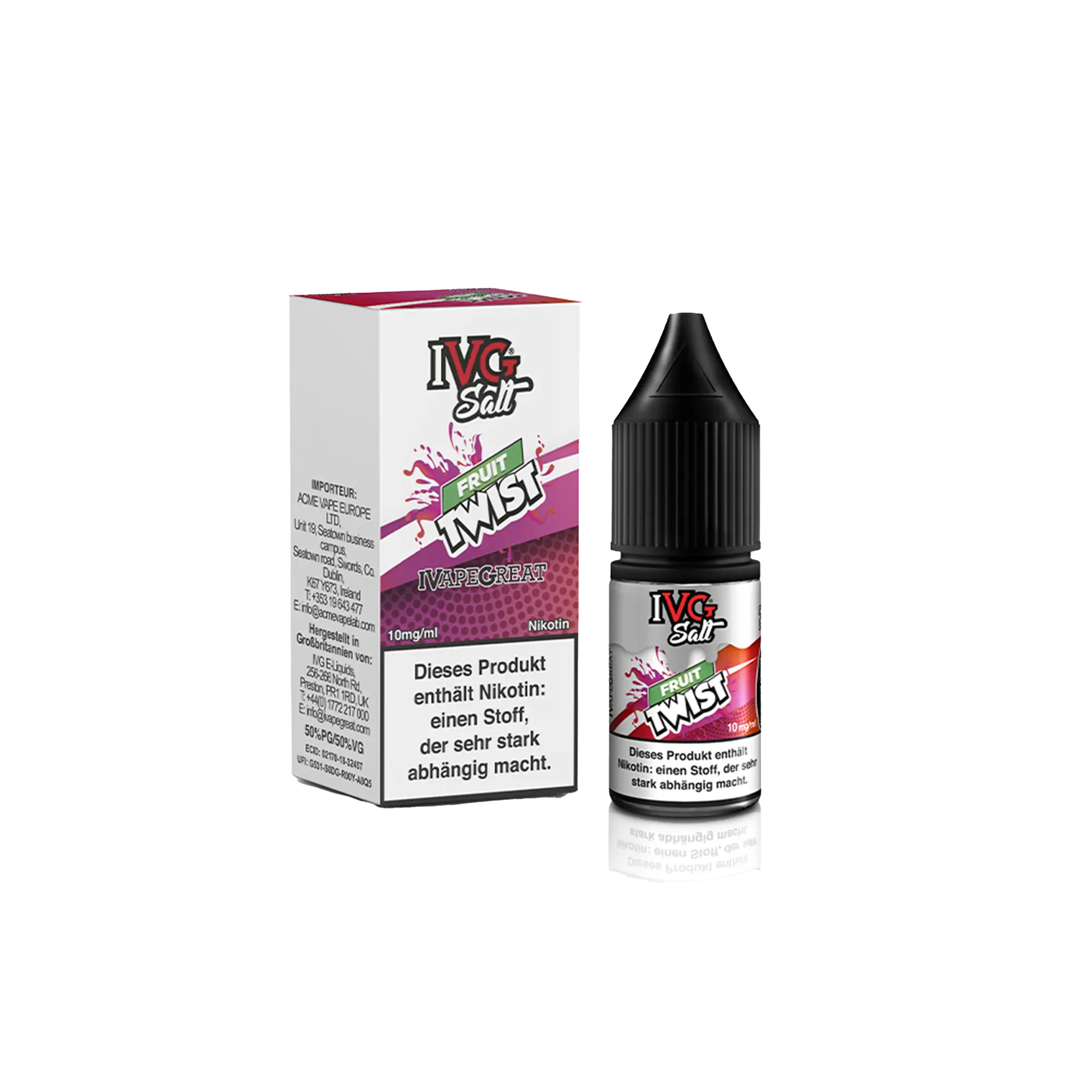 IVG Fruit Twist 10 ml Nikotinsalz Liquid