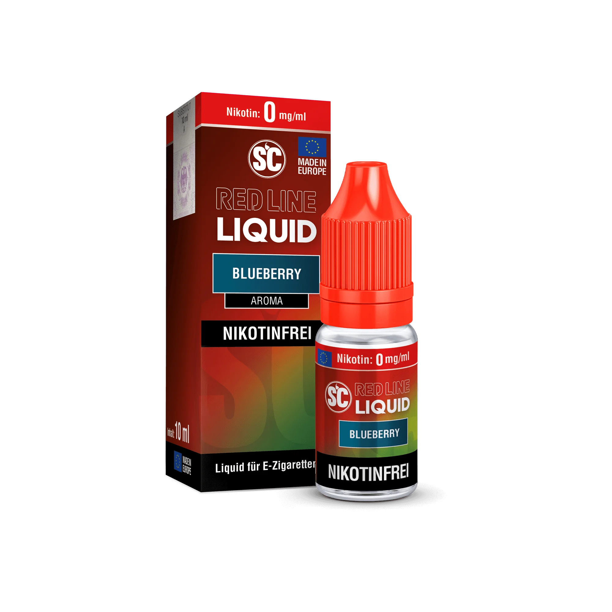 SC Red Line Blueberry 10 ml Nikotinsalz Liquid