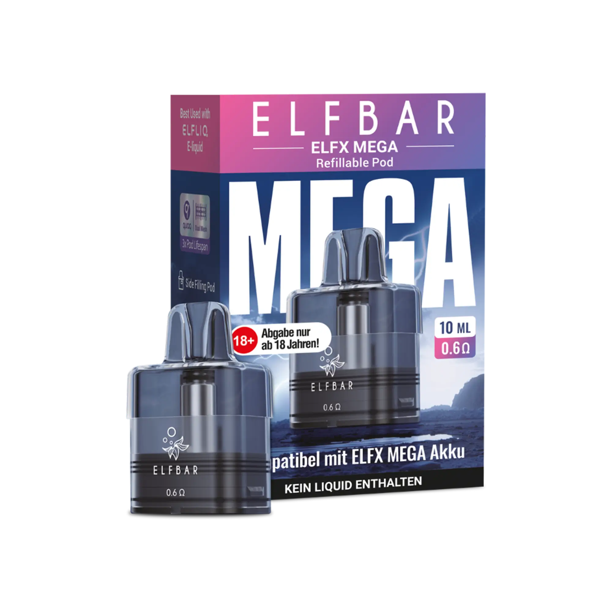 Elfbar Elfx Ersatzpod - 5 ml & 10 ml