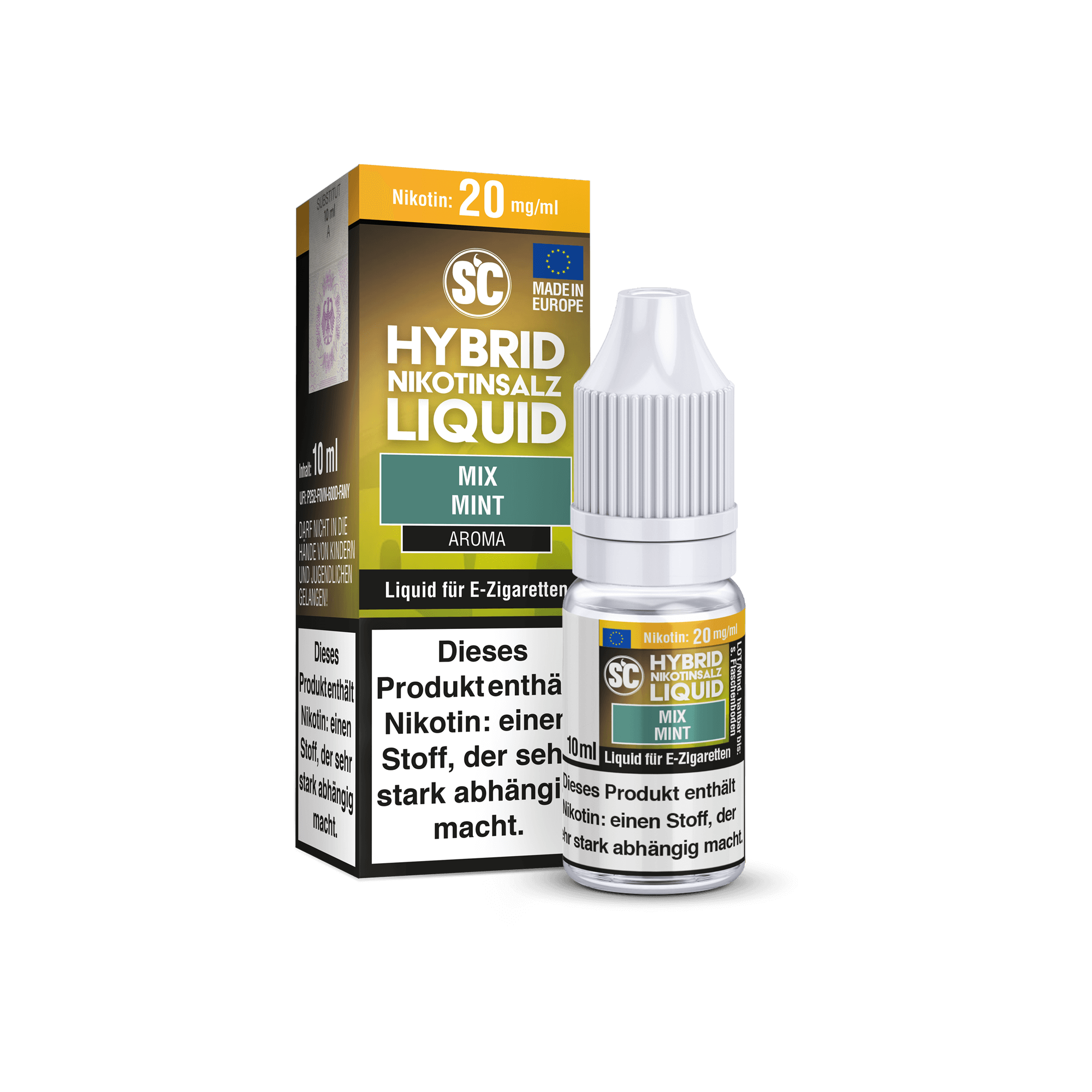 SC Mix Mint Hybrid 10 ml NicSalt Liquid SC Mix Mint Hybrid 10 ml NicSalt Liquid