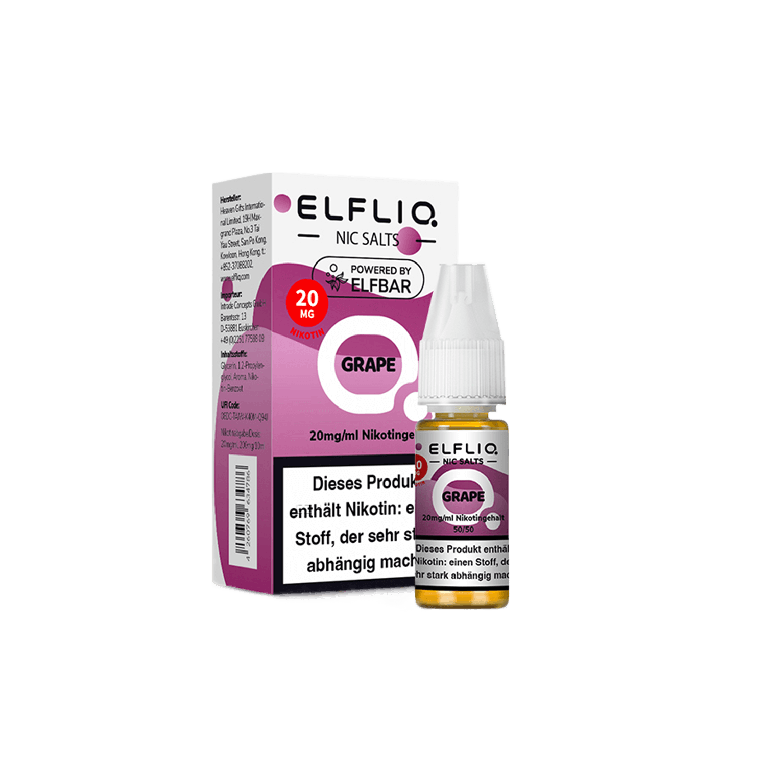 ELFLIQ - Grape 10 ml Liquid