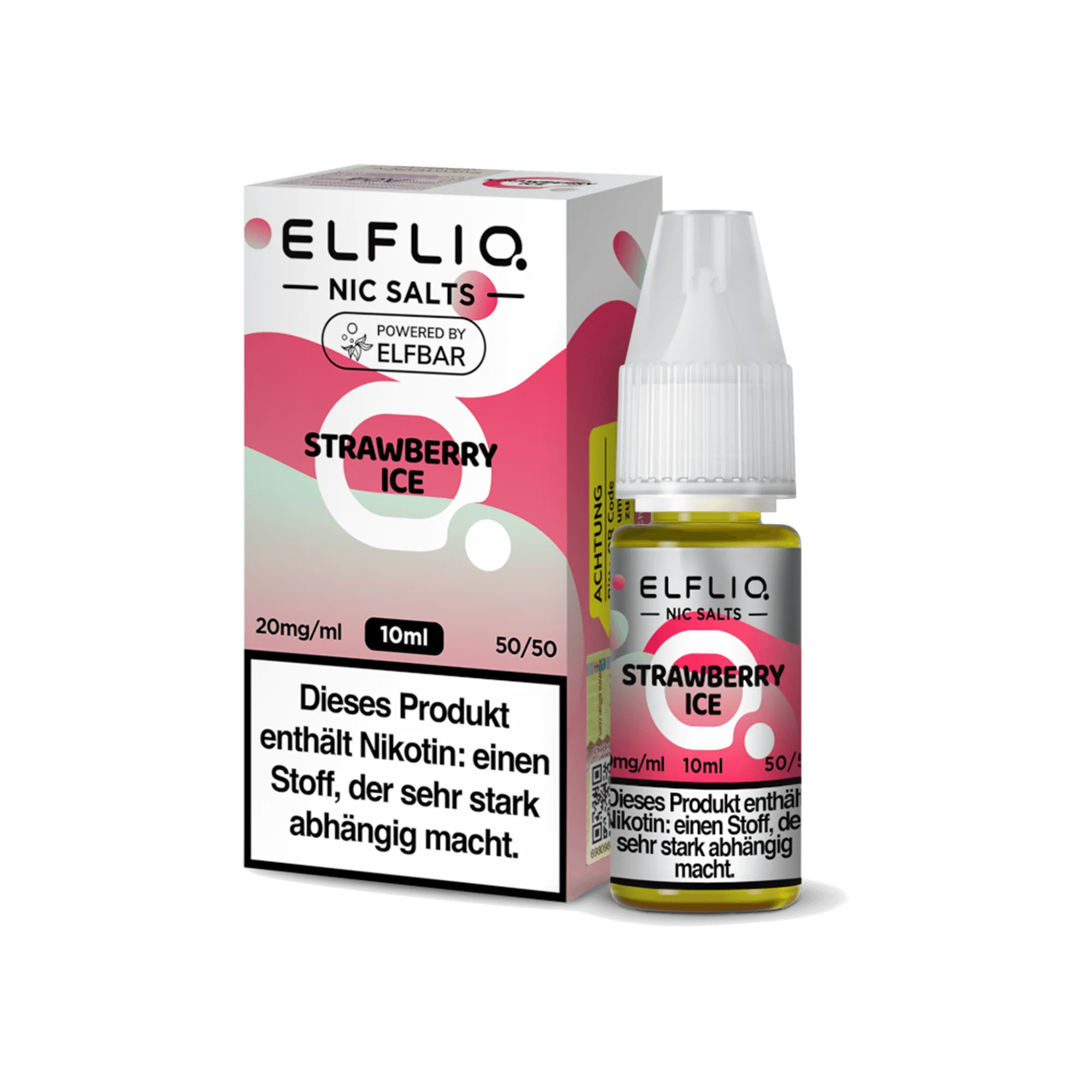 Elfliq Strawberry Ice 10 ml Nikotinsalz Liquid