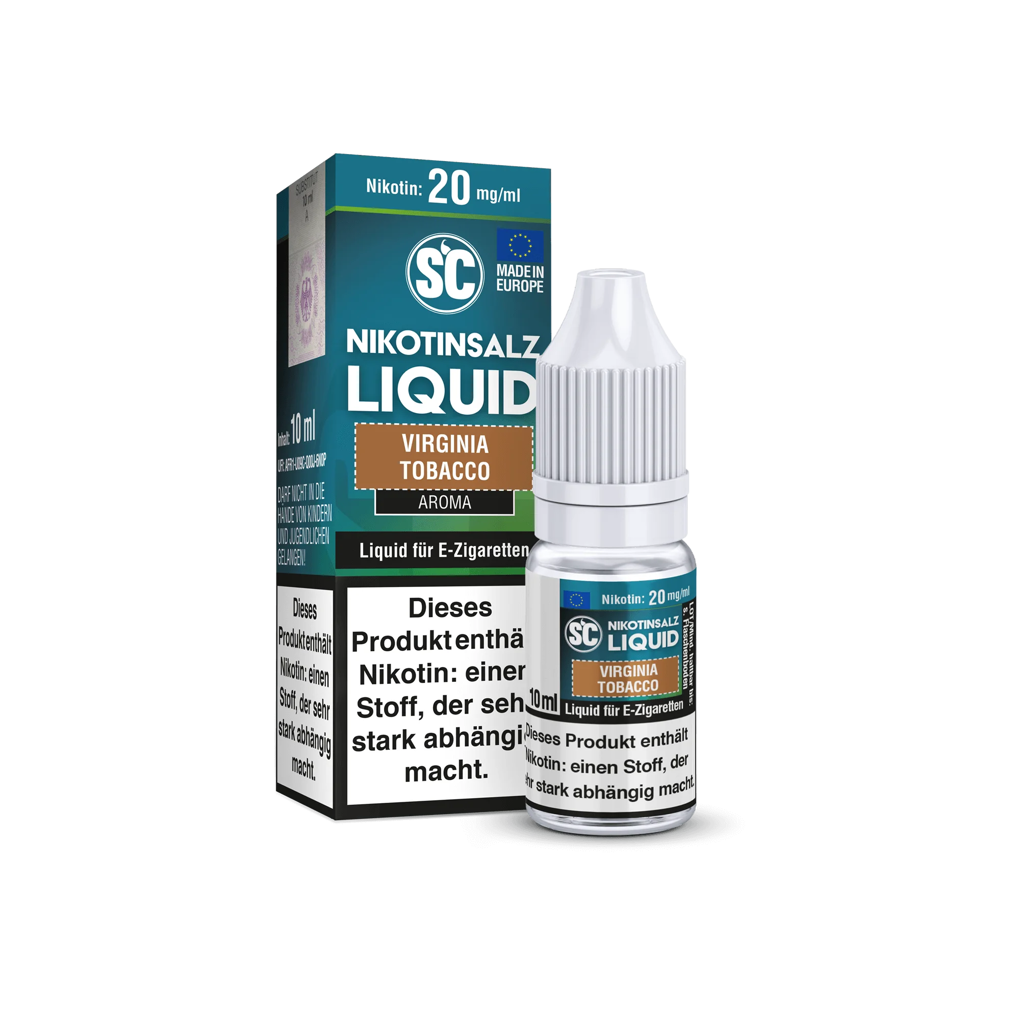 SC Virginia Tobacco 10 ml Nikotinsalz Liquid