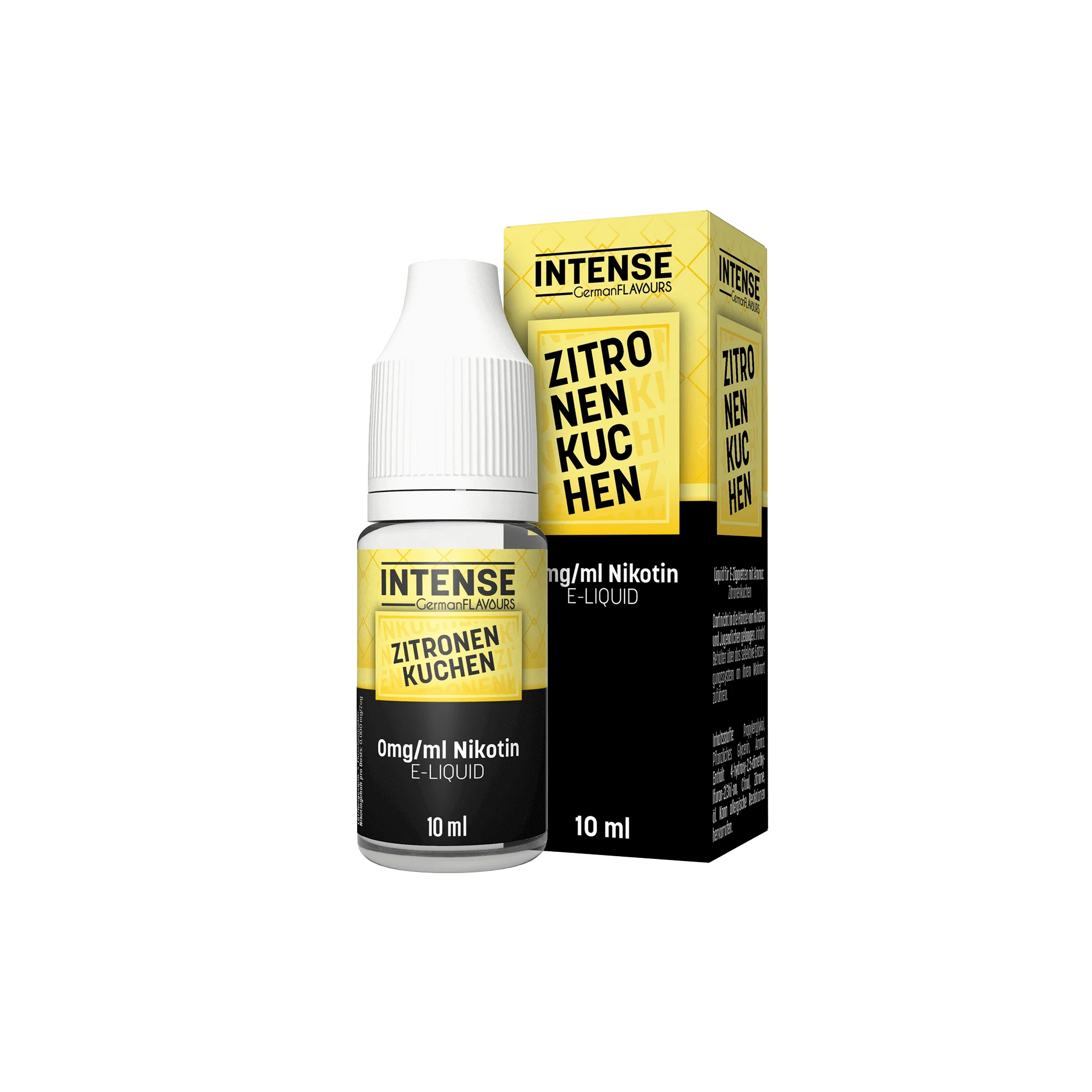 In10se Zitronenkuchen 10 ml NicSalt Liquid