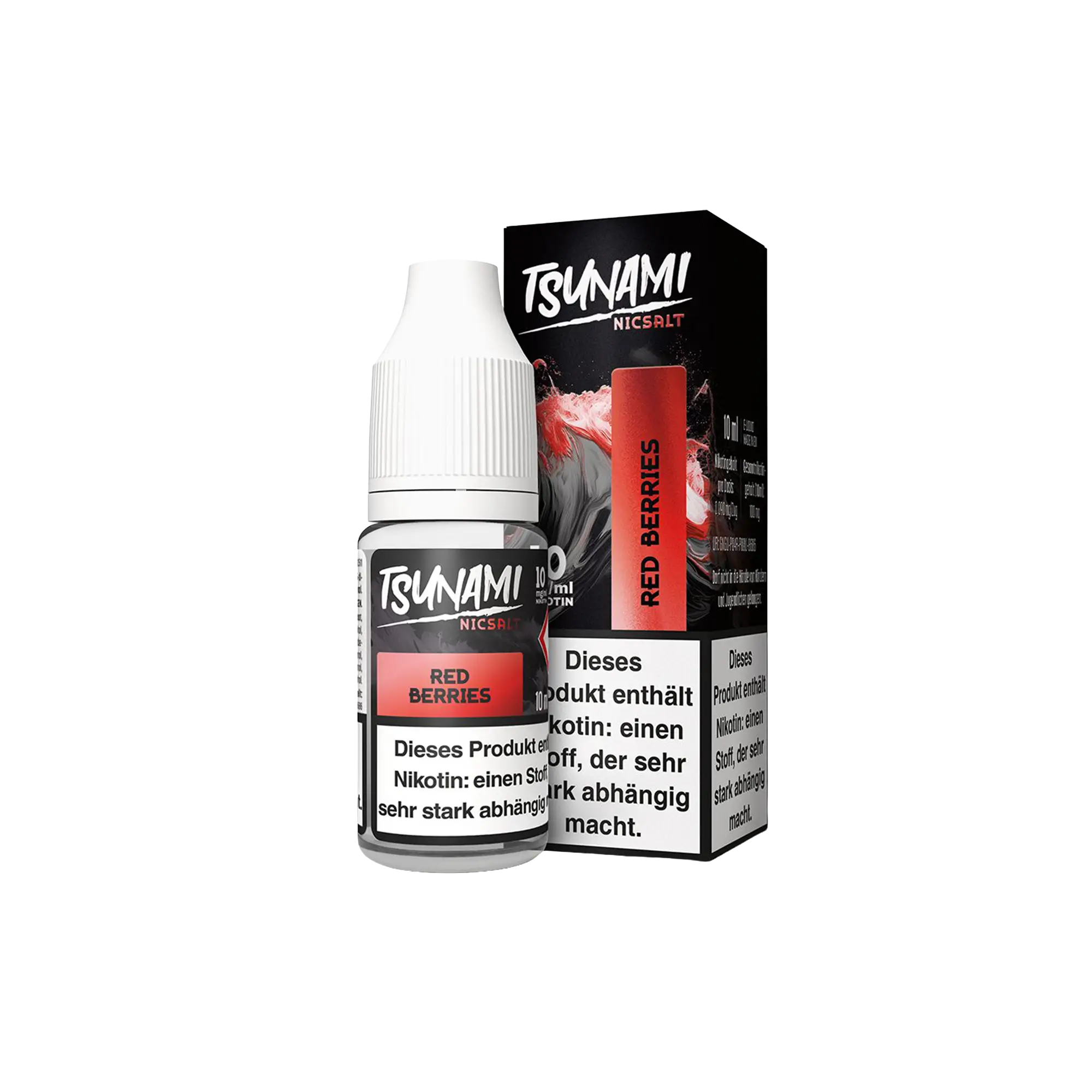 Tsunami Red Berries 10 ml Nikotinsalz Liquid