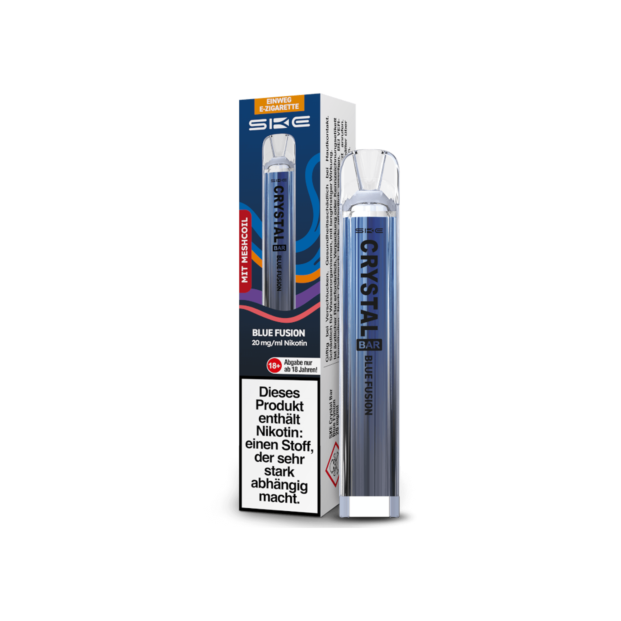 SKE Crystal Bar Blue Fusion 20 mg SKE Crystal Bar Blue Fusion 20 mg