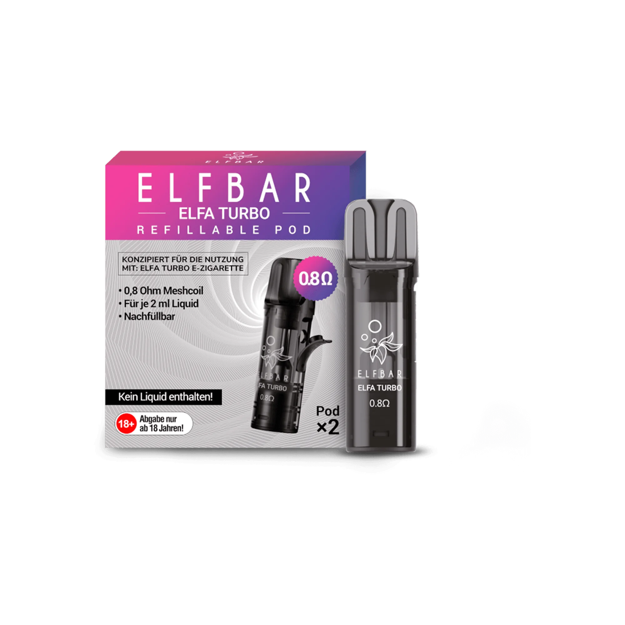 Elfbar Elfa Turbo 0,8 Ω Pods