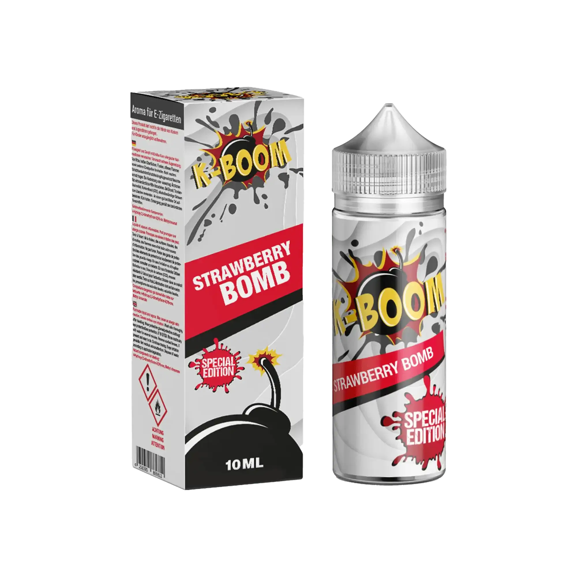 K-Boom Strawberry Bomb 10 ml Longfill Aroma