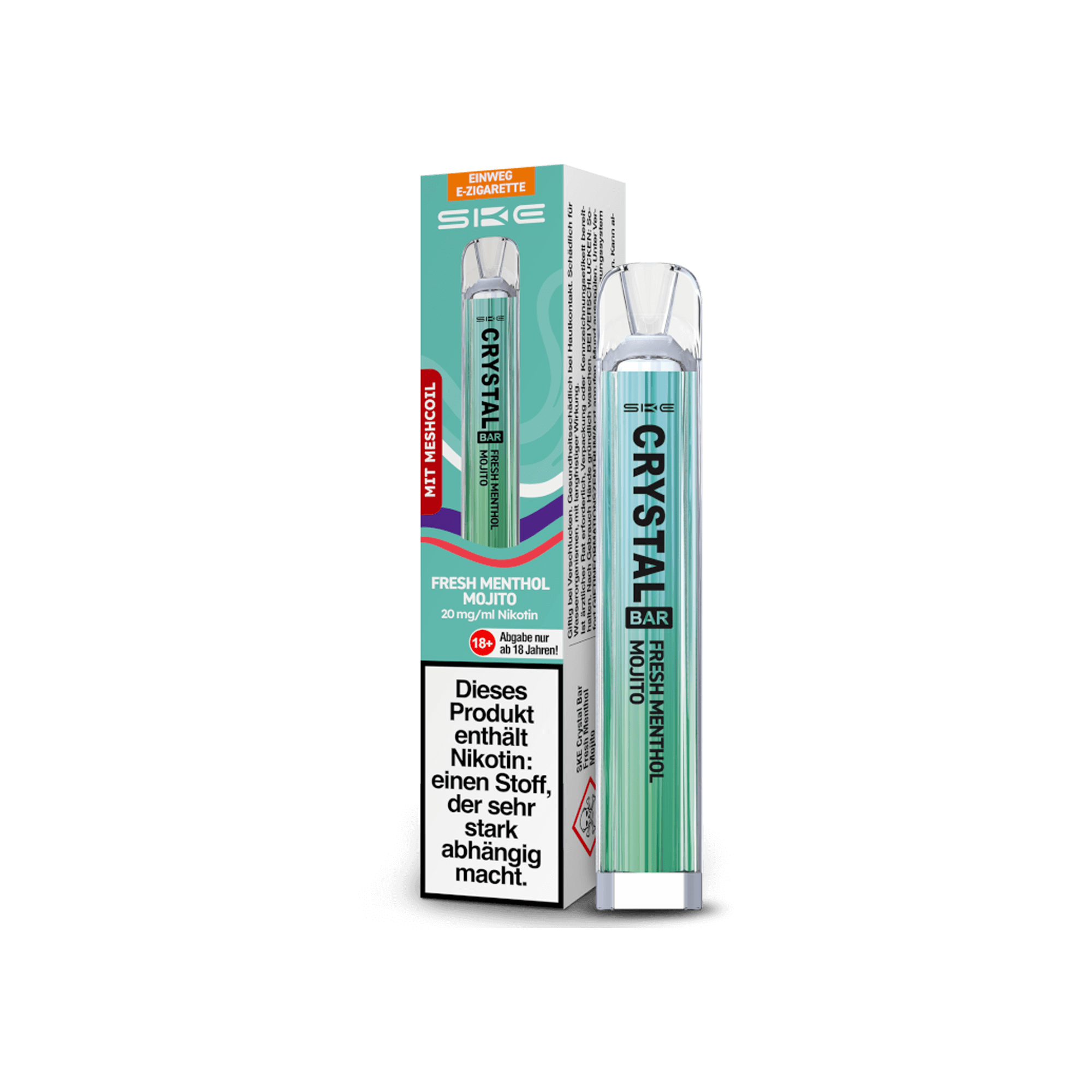 SKE Crystal Bar Fresh Menthol Mojito 20 mg SKE Crystal Bar Fresh Menthol Mojito 20 mg