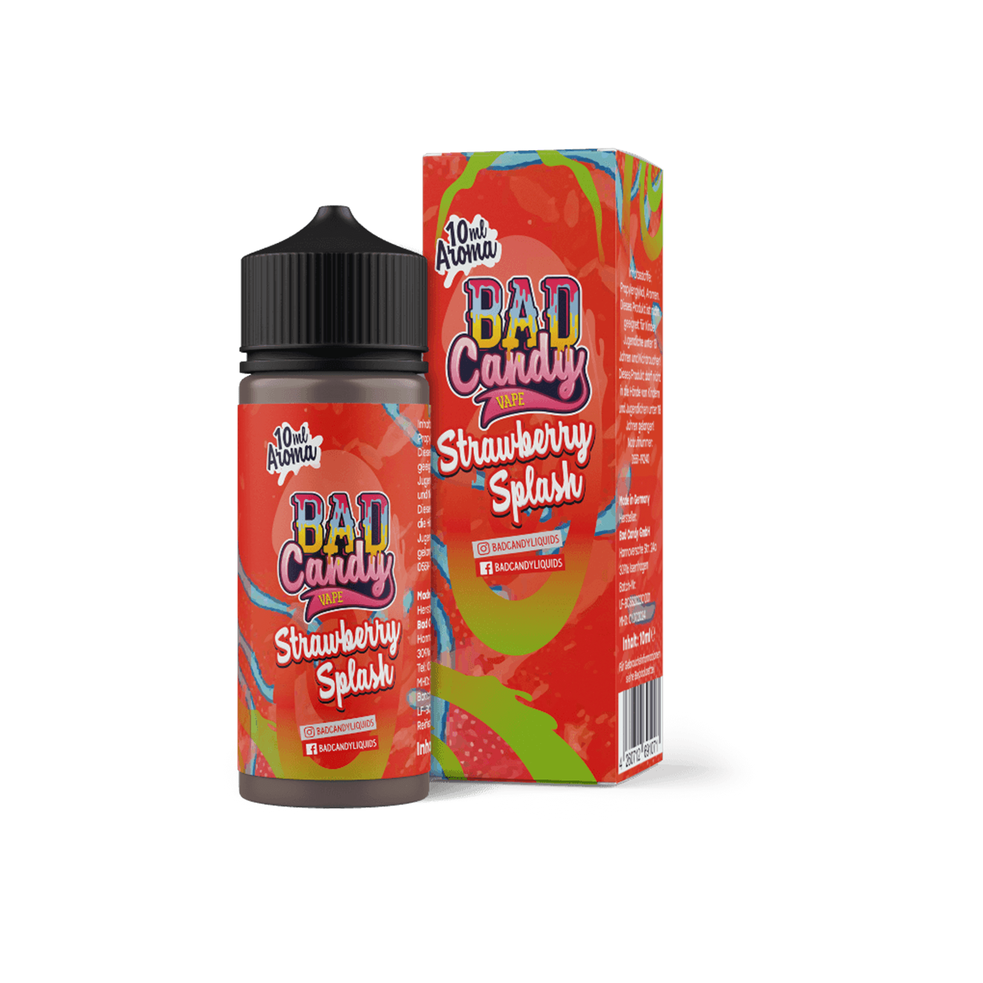 Bad Candy Strawberry Splash 10 ml Aroma Bad Candy Strawberry Splash 10 ml Aroma