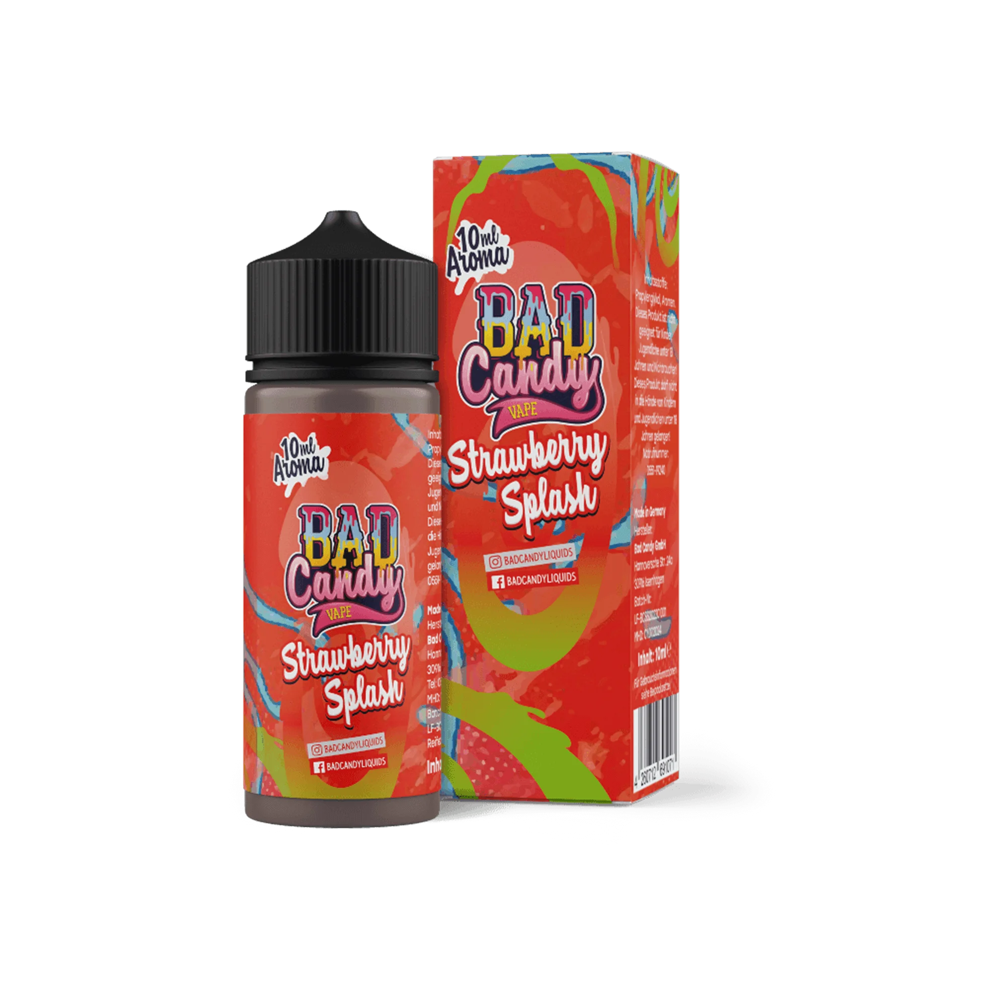 Bad Candy Strawberry Splash 10 ml Aroma
