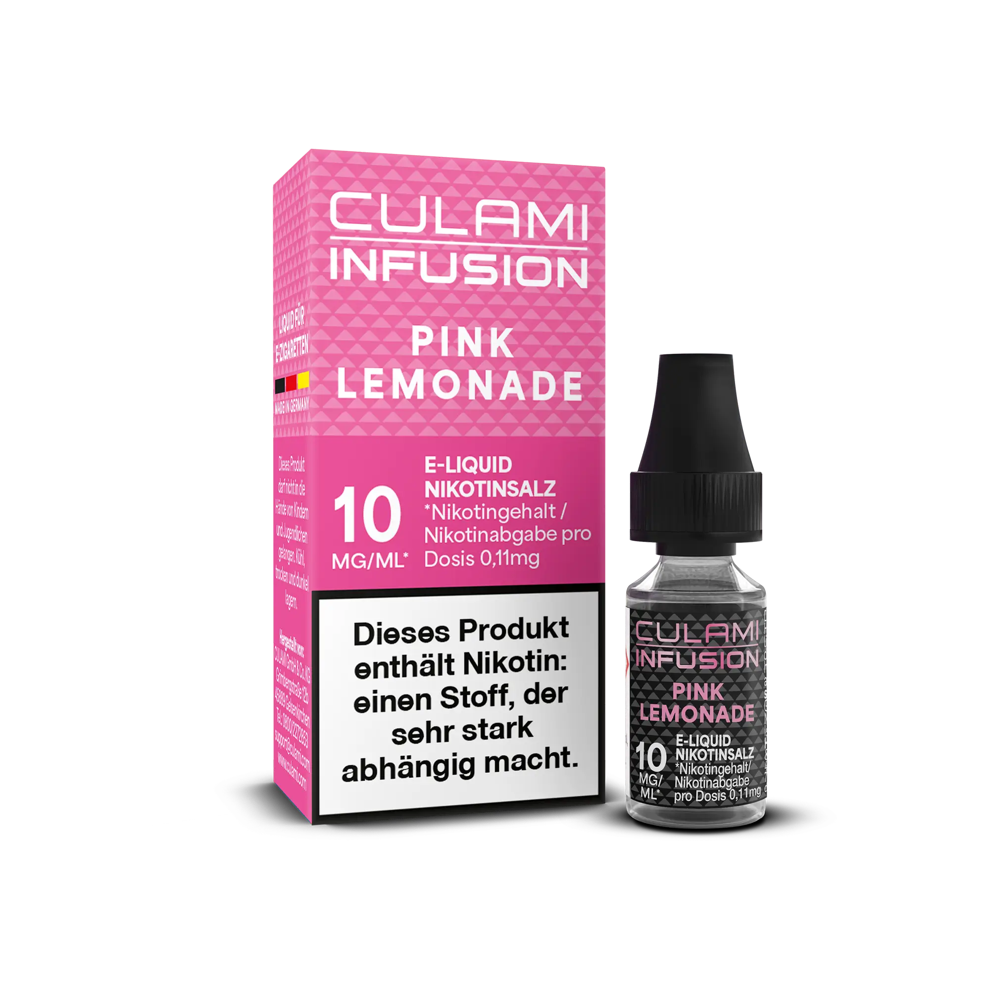 Culami Infusion Pink Lemonade 10 ml Nikotinsalz Liquid