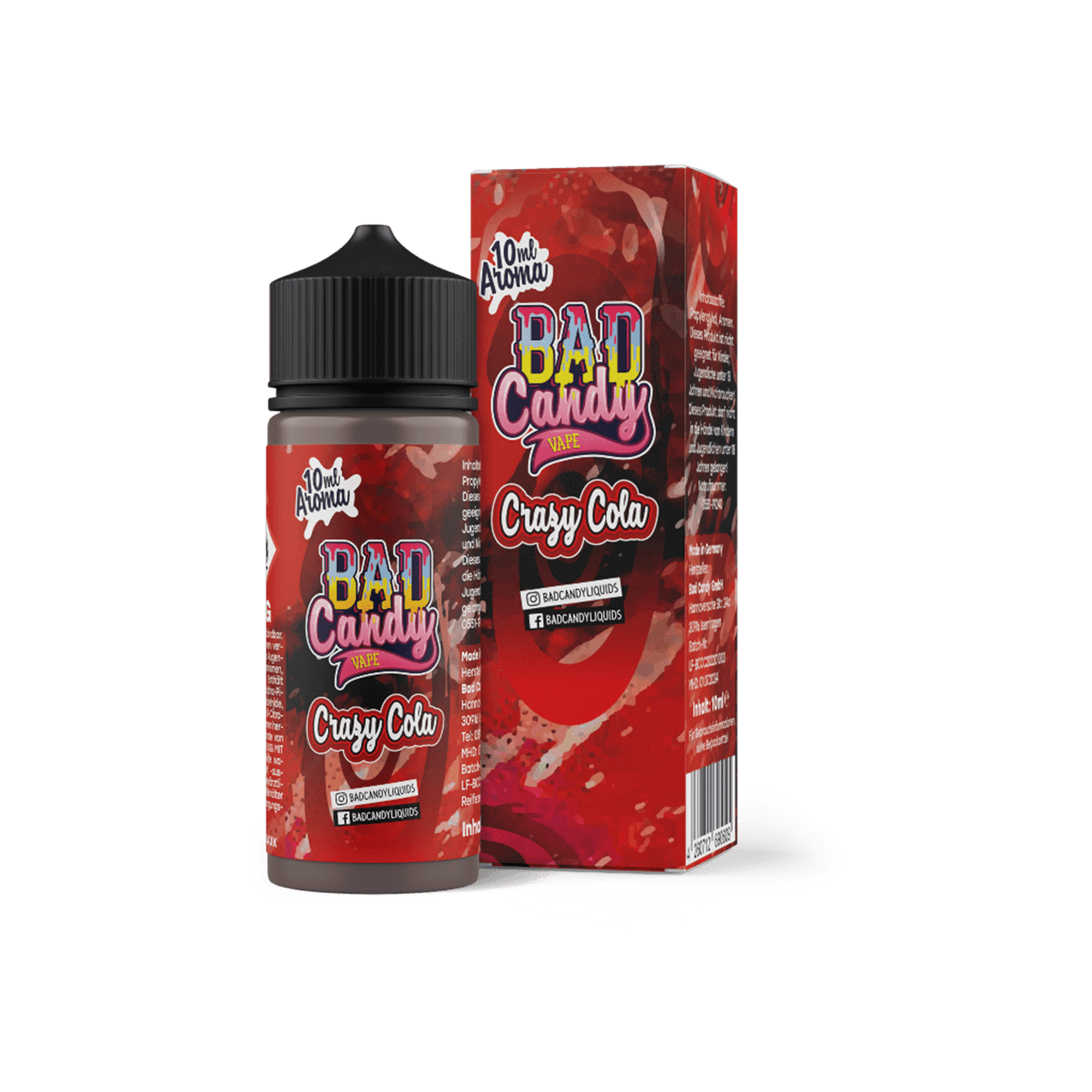 Bad Candy Crazy Cola 10 ml Aroma Bad Candy Crazy Cola 10 ml Aroma