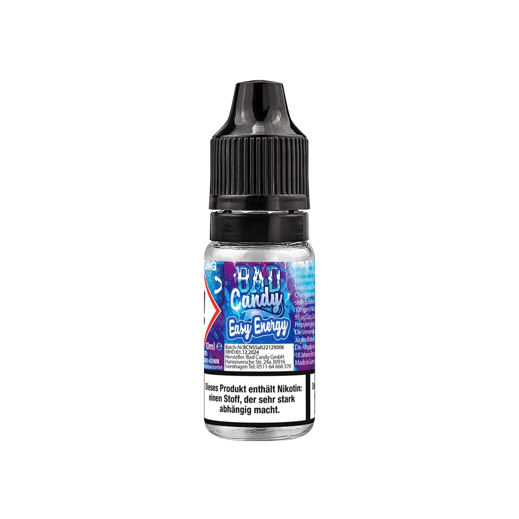 Bad Candy Easy Energy 10 ml NicSalt Liquid 10 mg Bad Candy Easy Energy 10 ml NicSalt Liquid 10 mg