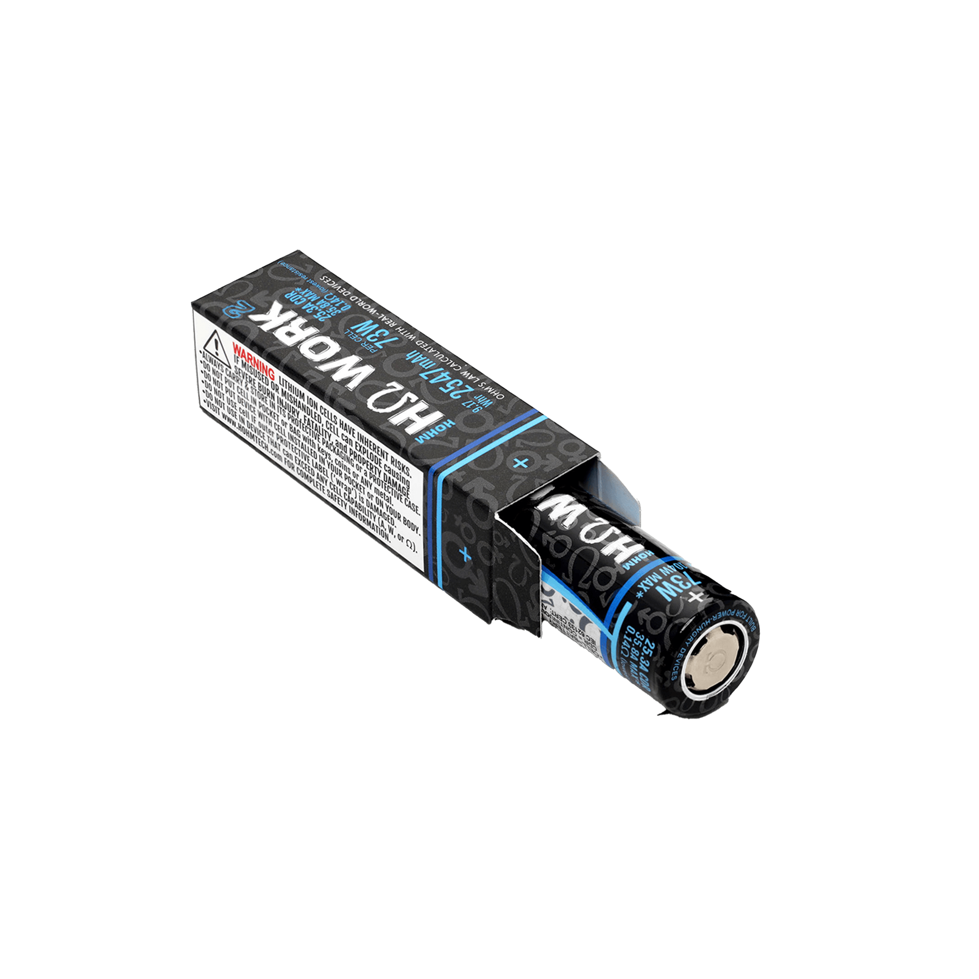 Hohmtech Works 18650 2547 mAh Li-Ion-Akku Hohmtech Works 18650 2547 mAh Li-Ion-Akku