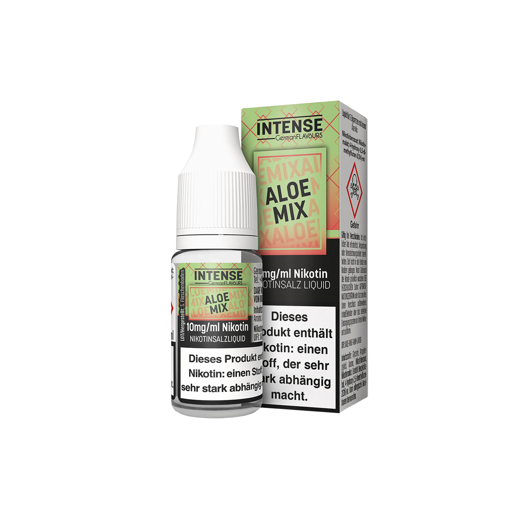 Intense Aloe Mix 10 ml Nikotinsalz Liquid Intense Aloe Mix 10 ml Nikotinsalz Liquid