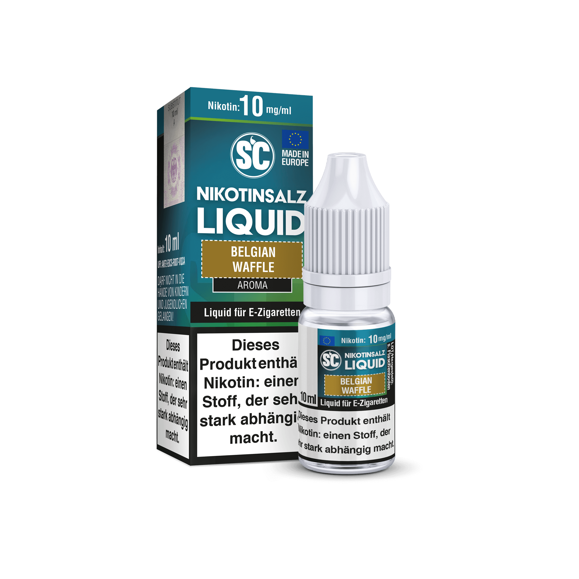 SC Belgian Waffle 10 ml Nikotinsalz Liquid