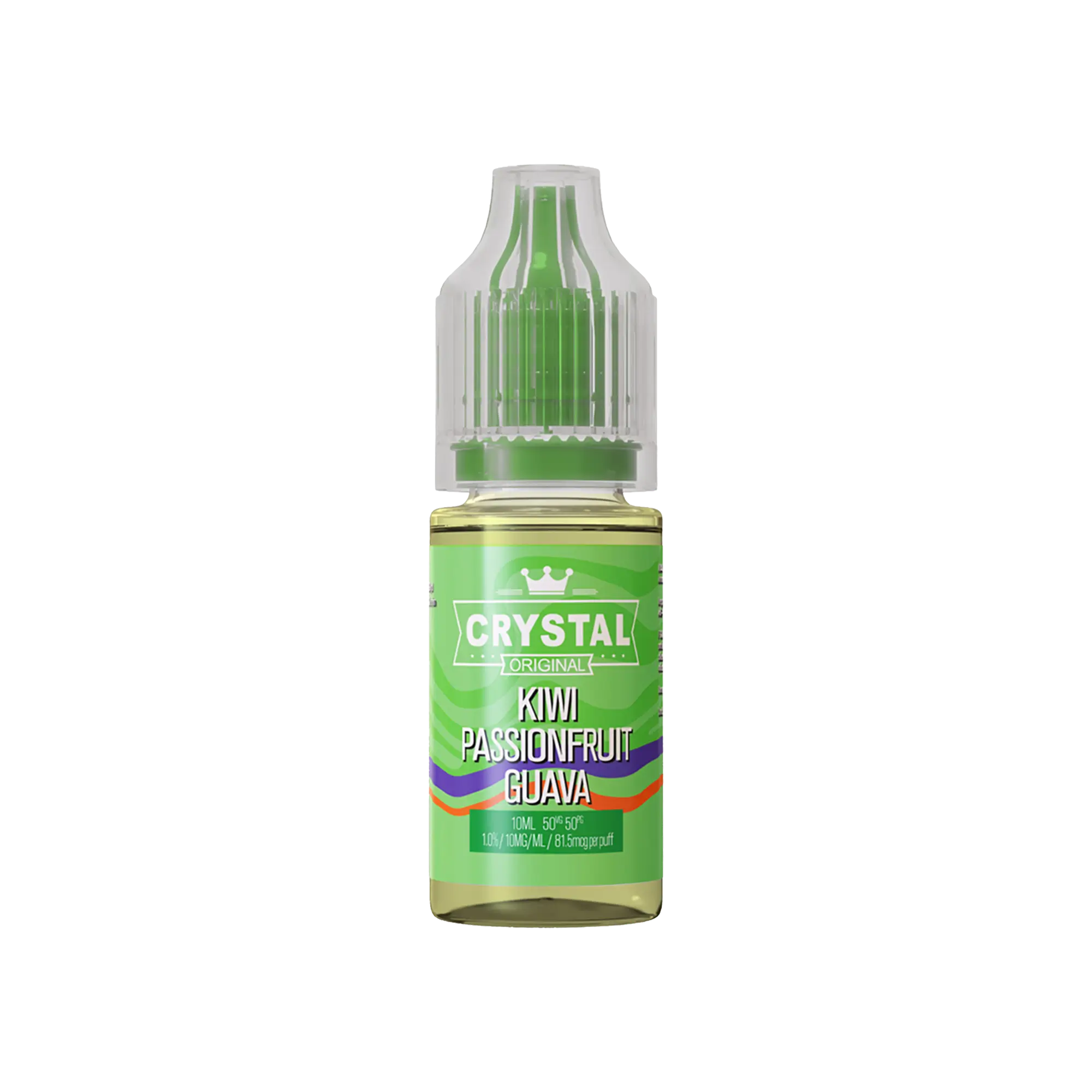 SKE Crystal Kiwi Passionfruit Guava 10 ml Nikotinsalz Liquid
