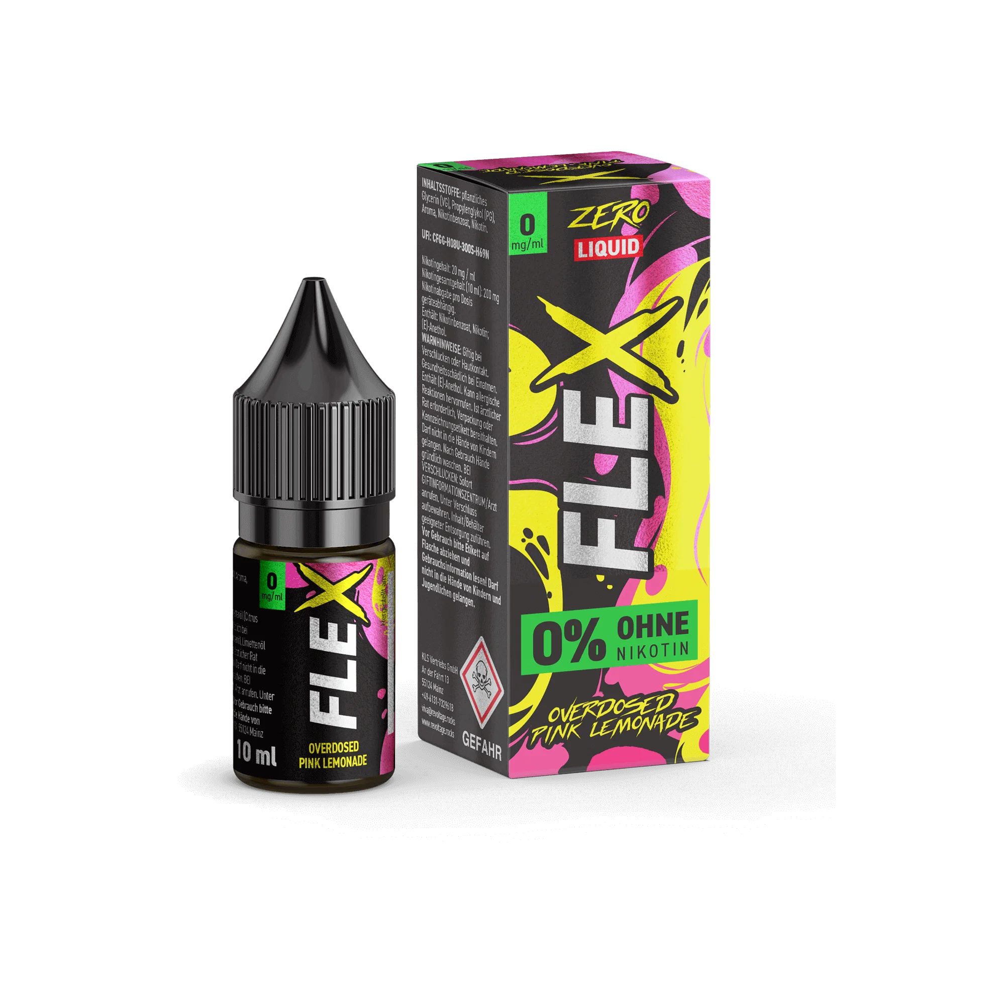 Revoltage Flex Overdosed Pink Lemonade 10 ml NicSalt Liquid