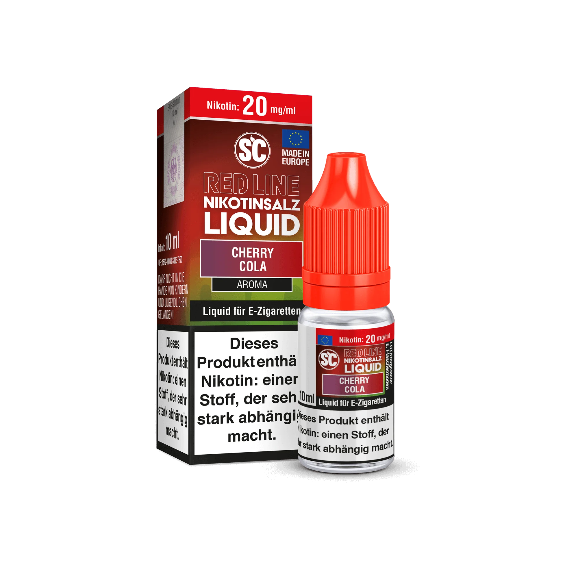 SC Red Line Cherry Cola 10 ml Nikotinsalz Liquid