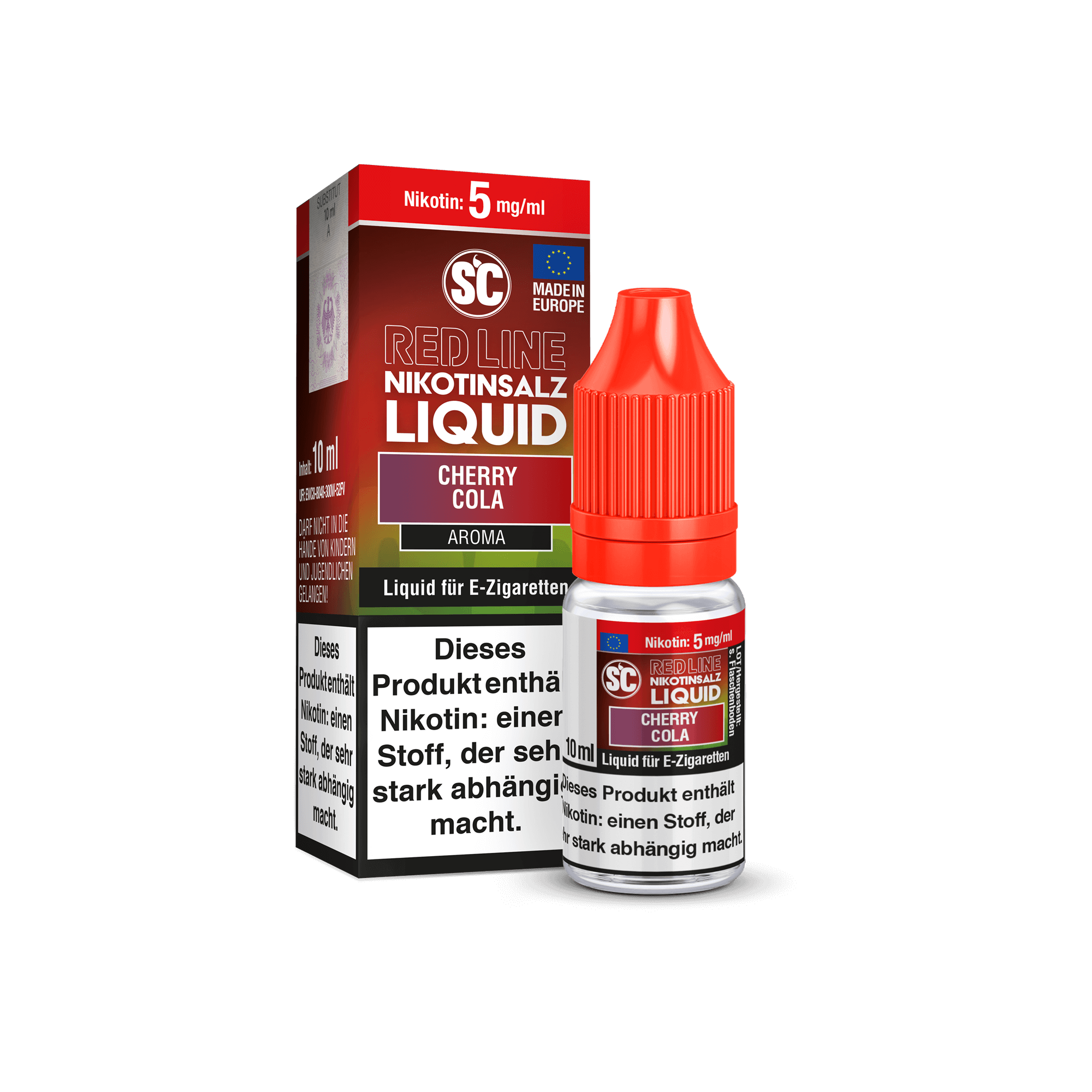 SC Red Line Cherry Cola 10 ml NicSalt Liquid SC Red Line Cherry Cola 10 ml NicSalt Liquid