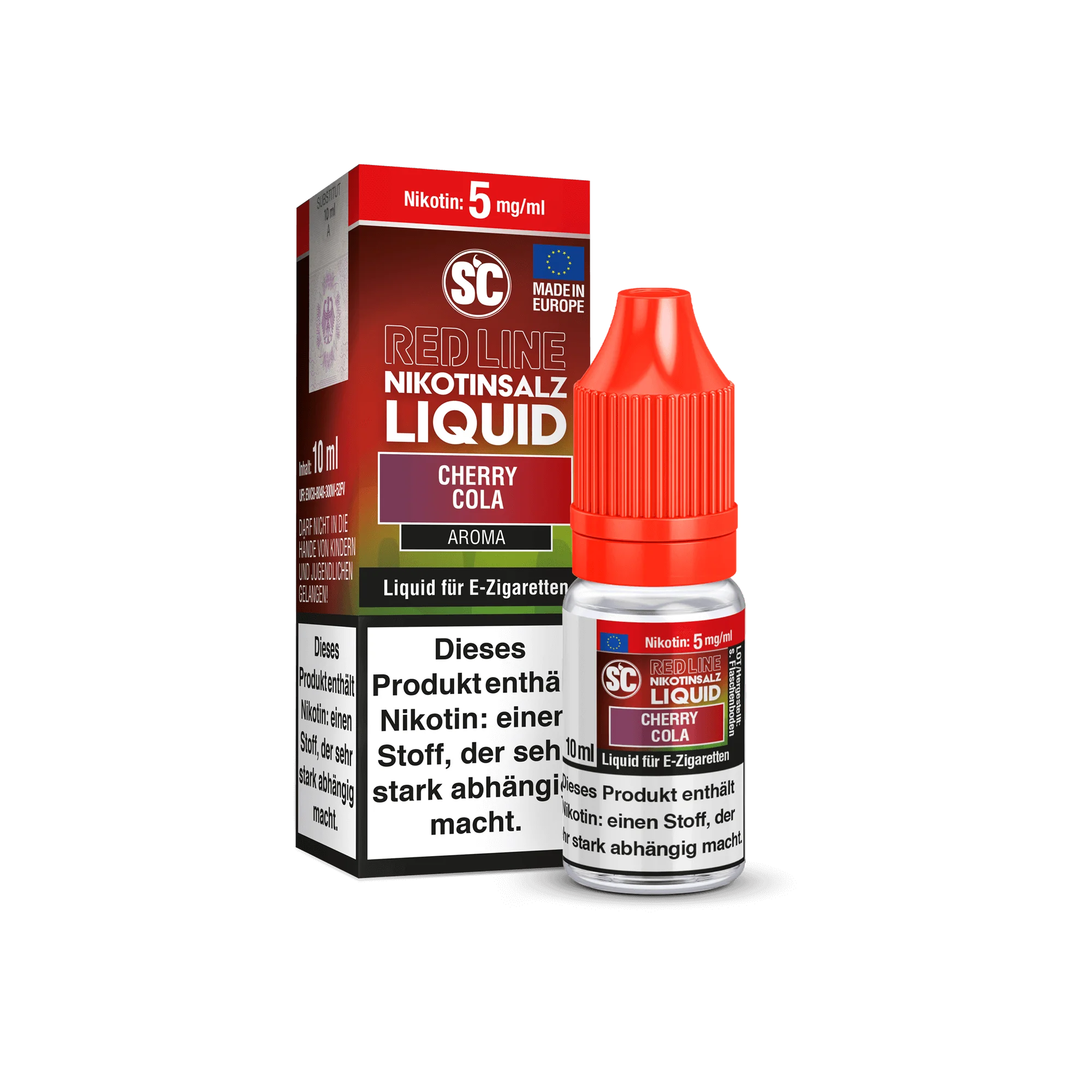 SC Red Line Cherry Cola 10 ml NicSalt Liquid