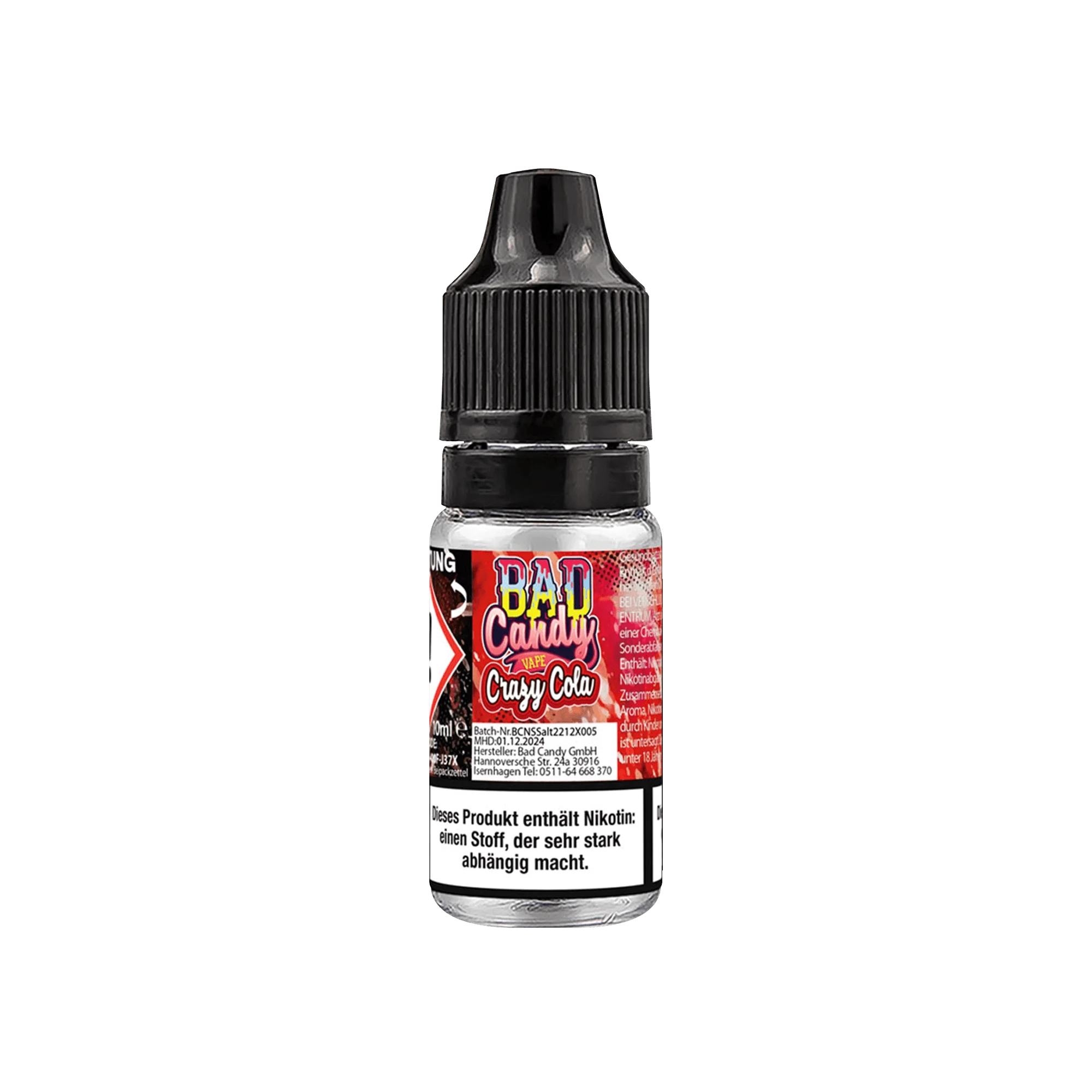 Bad Candy Crazy Cola 10 ml NicSalt Liquid 10 mg