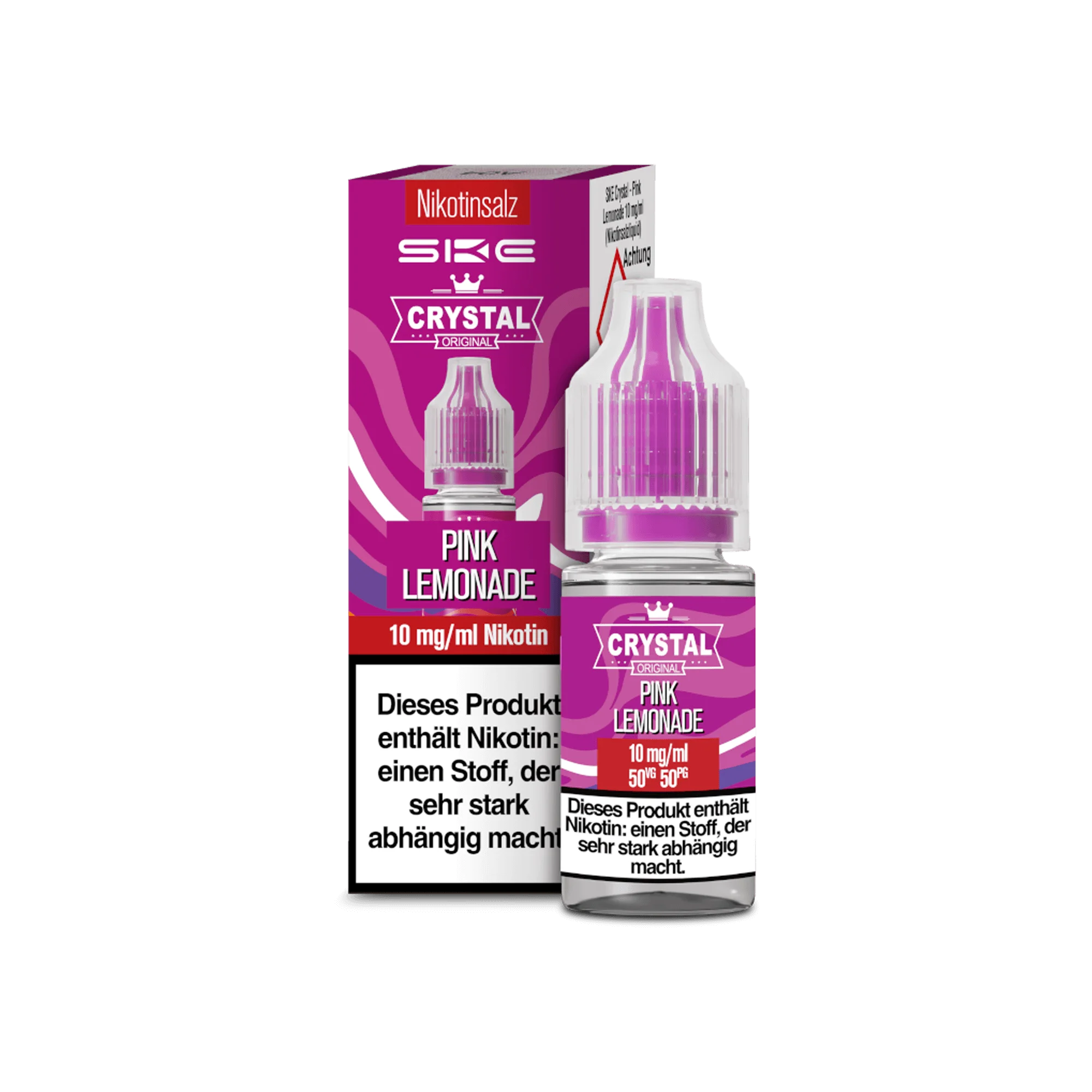 SKE Crystal Pink Lemonade 10 ml Nikotinsalz Liquid