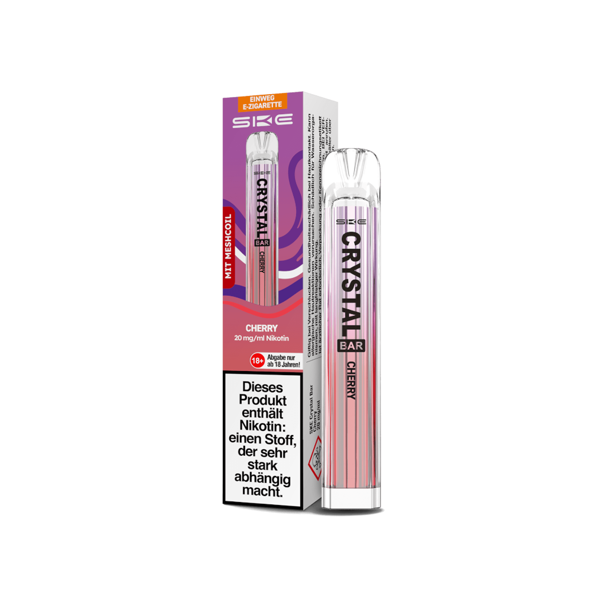 SKE Crystal Bar Cherry 20 mg SKE Crystal Bar Cherry 20 mg