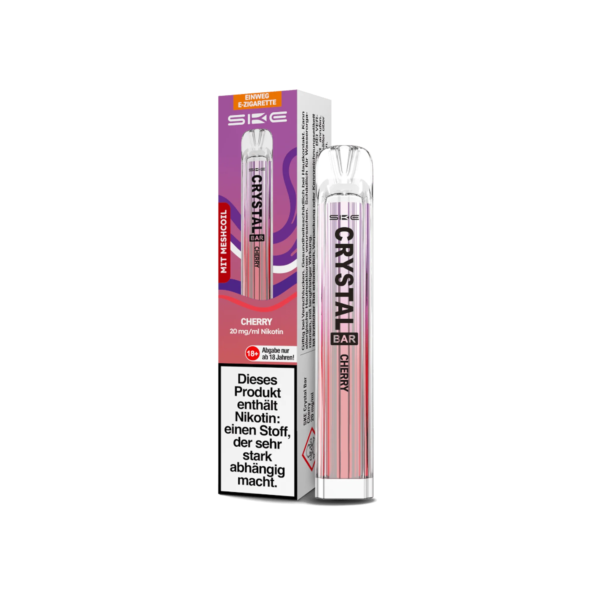 SKE Crystal Bar Cherry 20 mg
