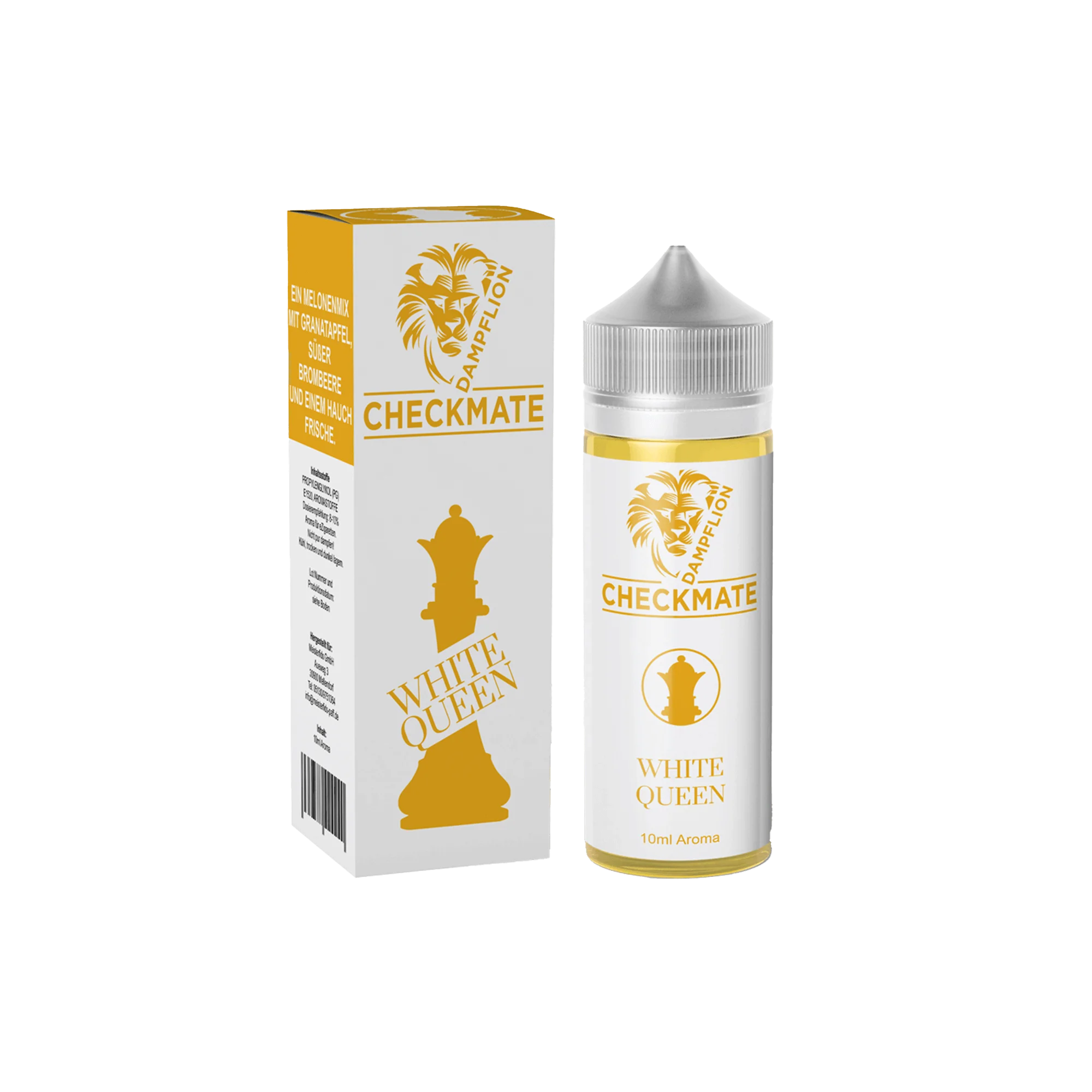 Dampflion Checkmate White Queen 10 ml Aroma