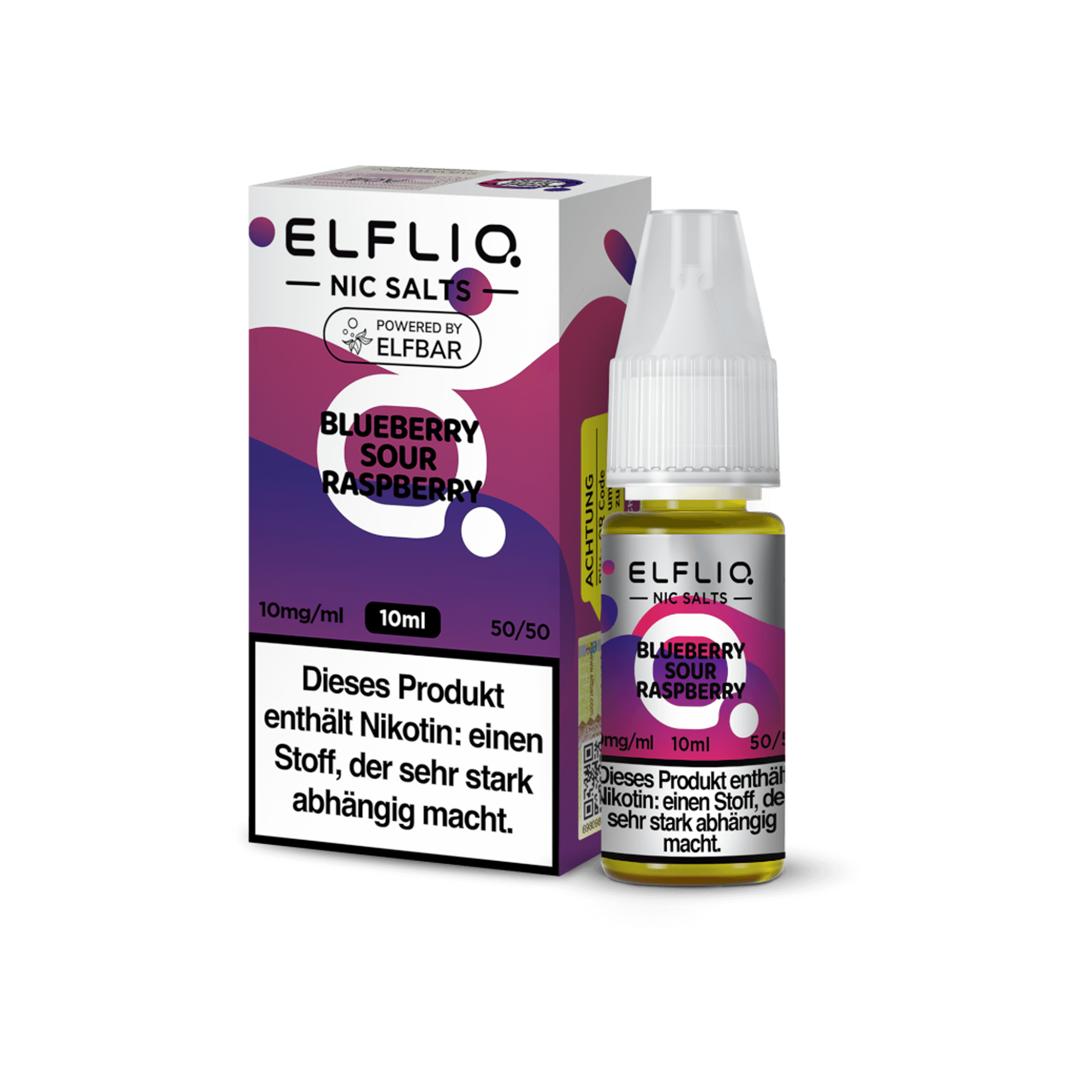 Elfliq Blueberry Sour Raspberry Nikotinsalz Liquid 10 ml Elfliq Blueberry Sour Raspberry Nikotinsalz Liquid 10 ml