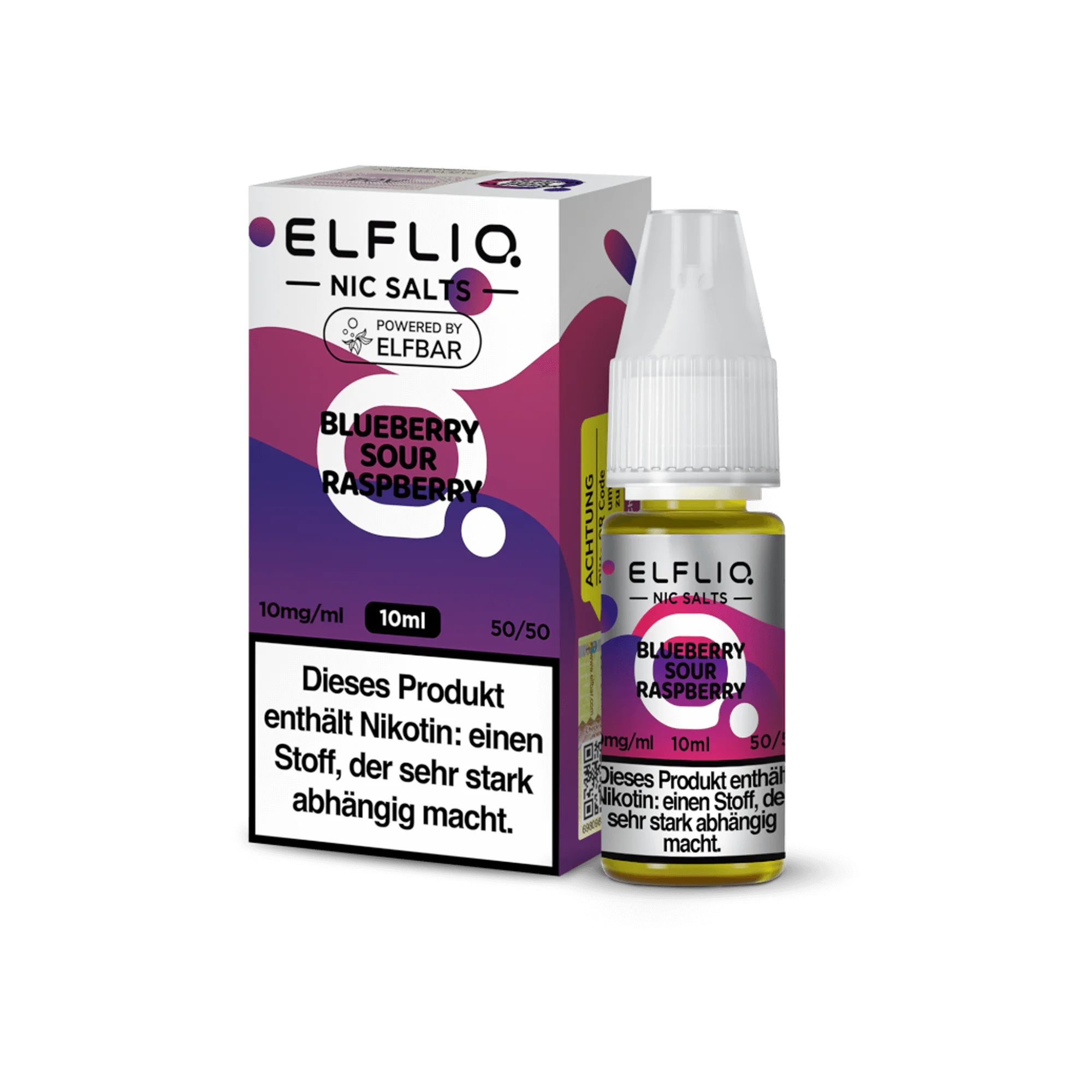 Elfliq Blueberry Sour Raspberry 10 ml NicSalt Liquid