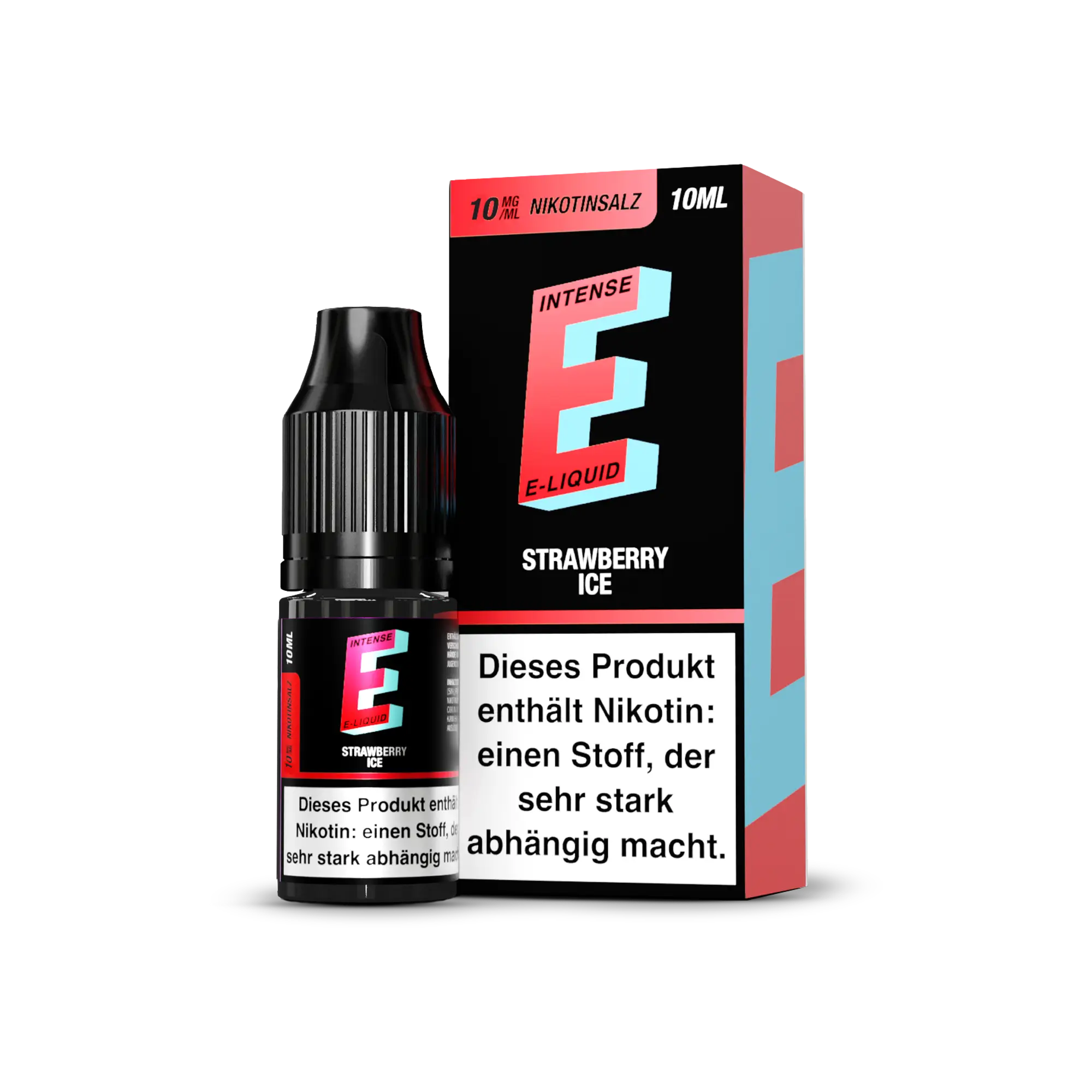 E Intense Strawberry Ice 10 ml Nikotinsalz Liquid
