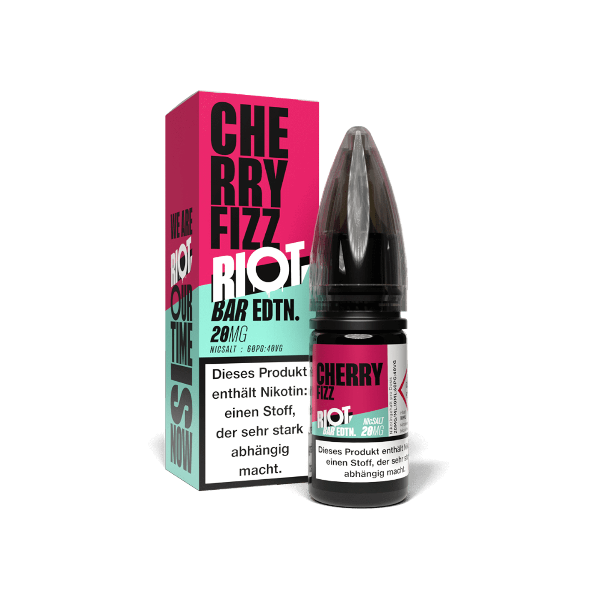 Riot Squad Bar Edition Cherry Fizz 10 ml Nikotinsalz Liquid