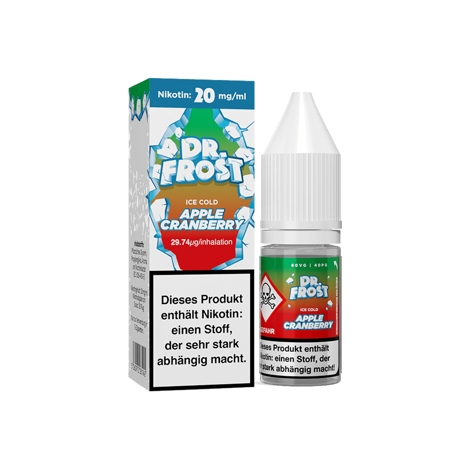 Dr. Frost - Ice Cold - Apple Cranberry 10 ml Liquid