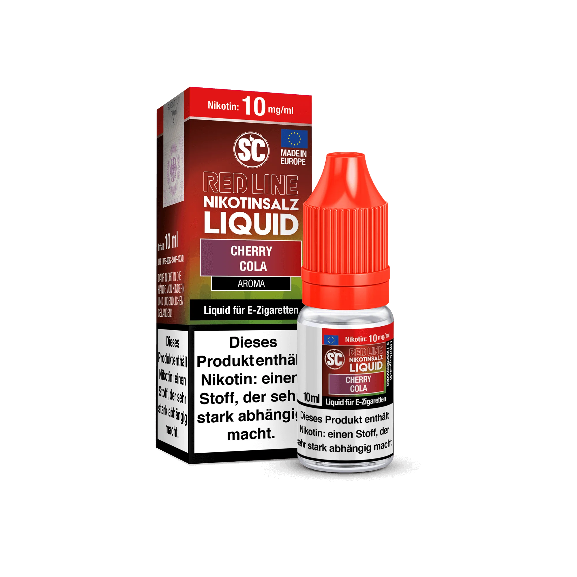 SC Red Line Cherry Cola 10 ml Nikotinsalz Liquid