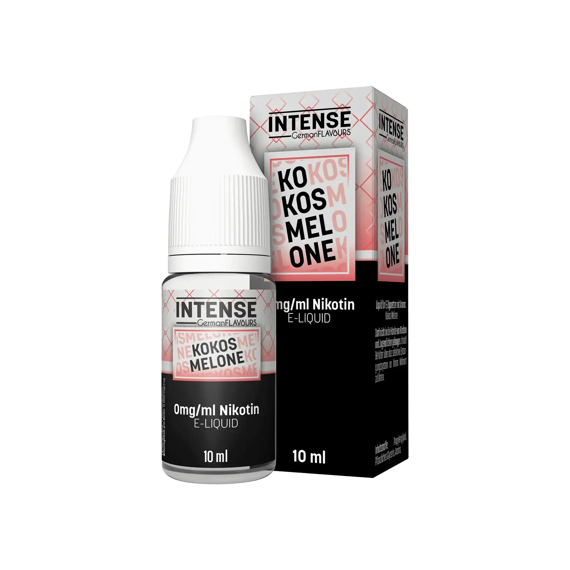Intense Kokos Melone 10 ml Nikotinsalz Liquid - 0 mg