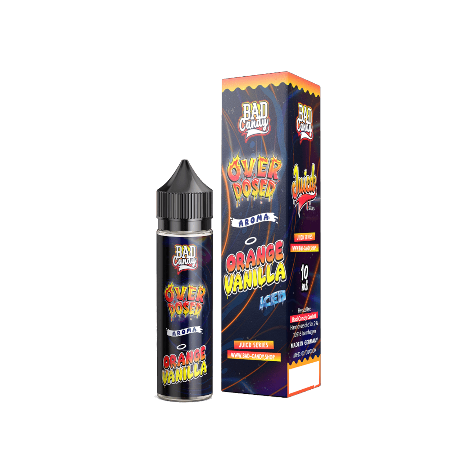 Bad Candy Juicd Overdosed Orange Vanilla 10 ml Aroma Bad Candy Juicd Overdosed Orange Vanilla 10 ml Aroma