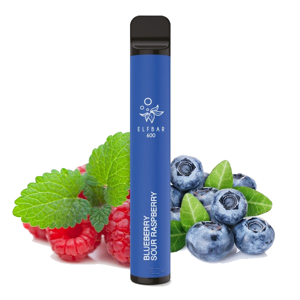 ELF Bar Einweg E-Zigarette - Blueberry Sour Raspberry - 20mg/ml  