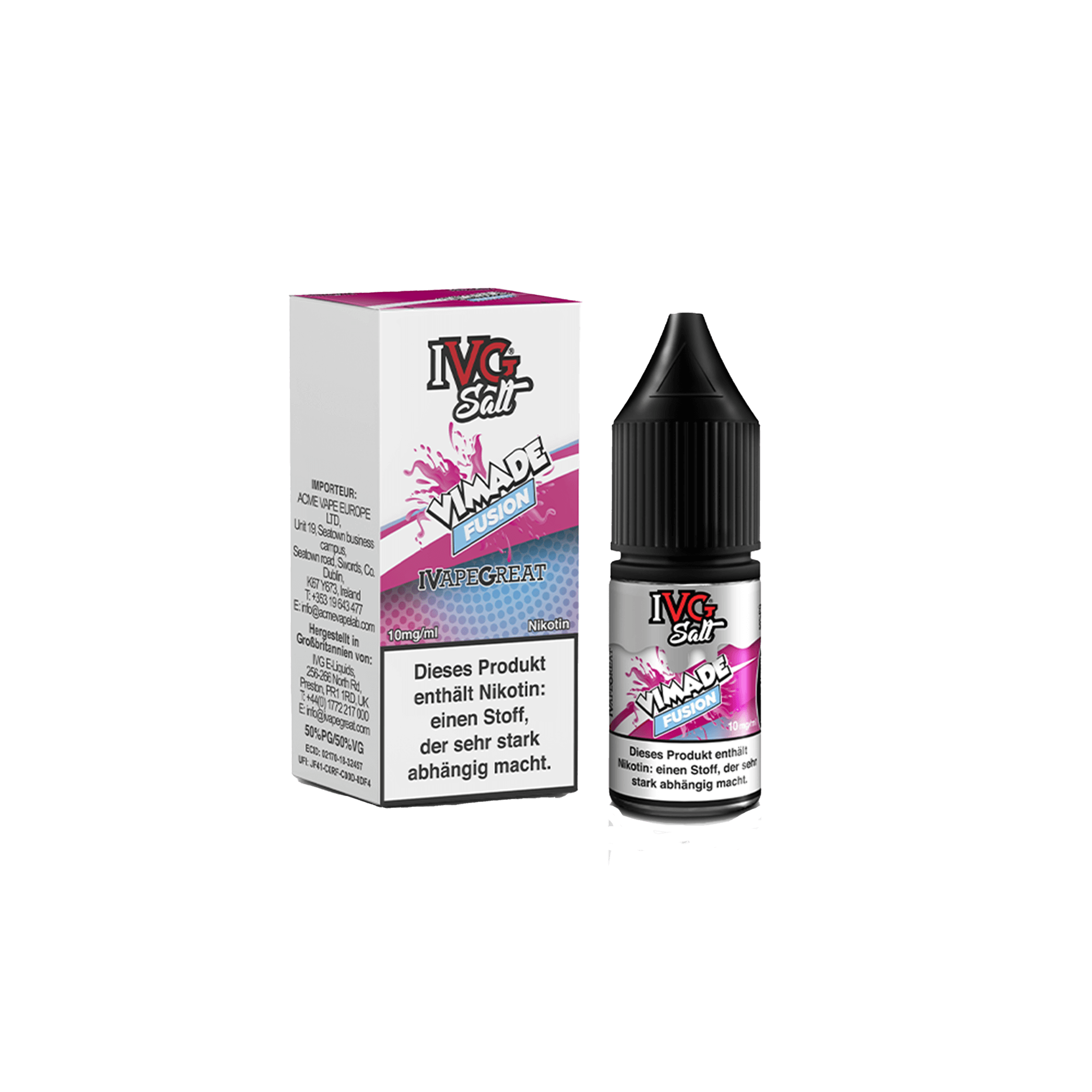 IVG Vimade Fusion 10 ml NicSalt Liquid IVG Vimade Fusion 10 ml NicSalt Liquid