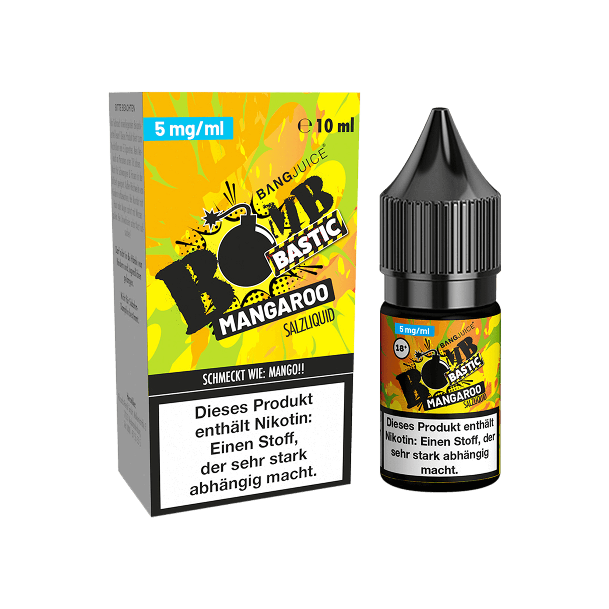 Bang Juice Bombbastic Mangaroo 10 ml Nikotinsalz Liquid