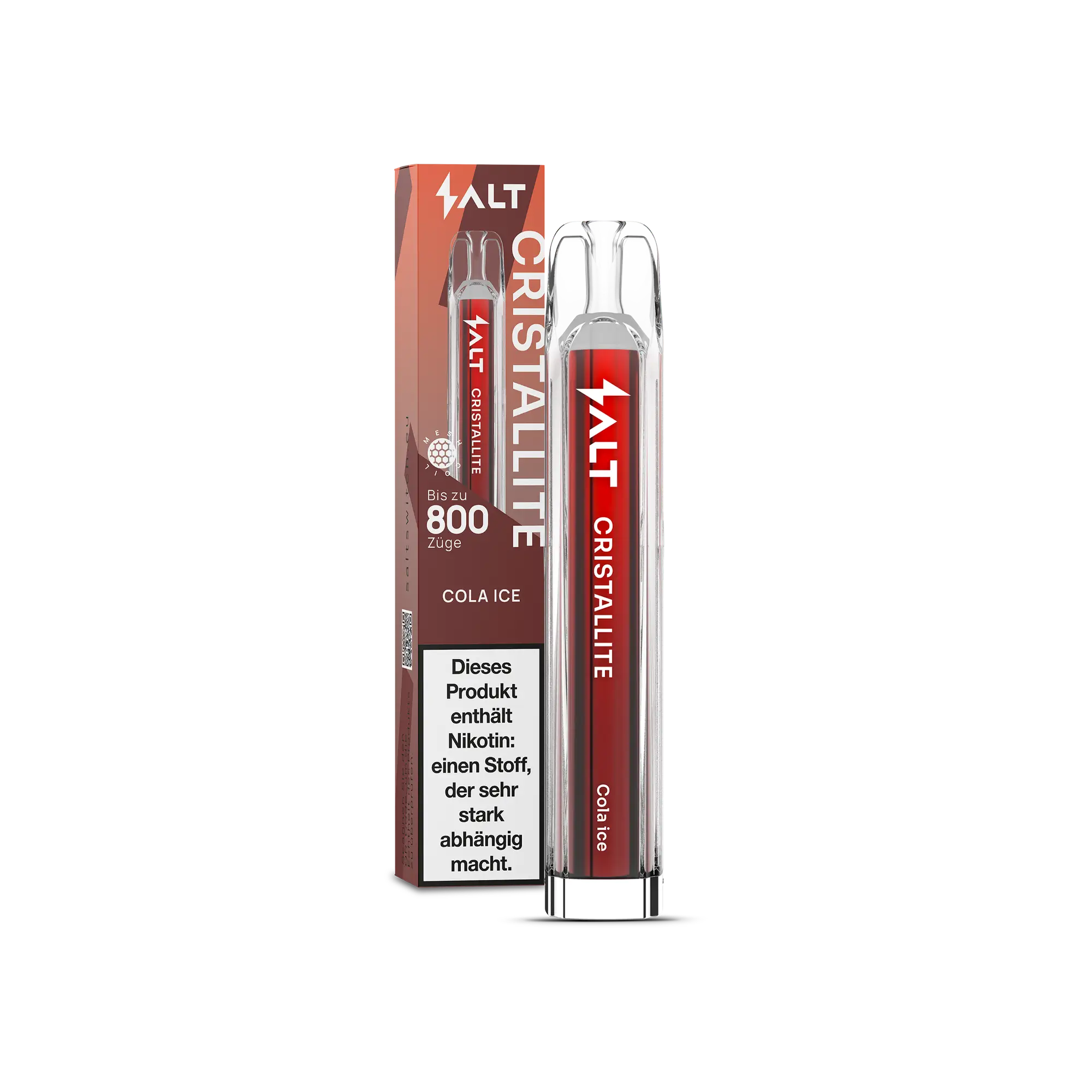 CRISTALLITE Cola Ice Einweg E-Zigarette 20 mg