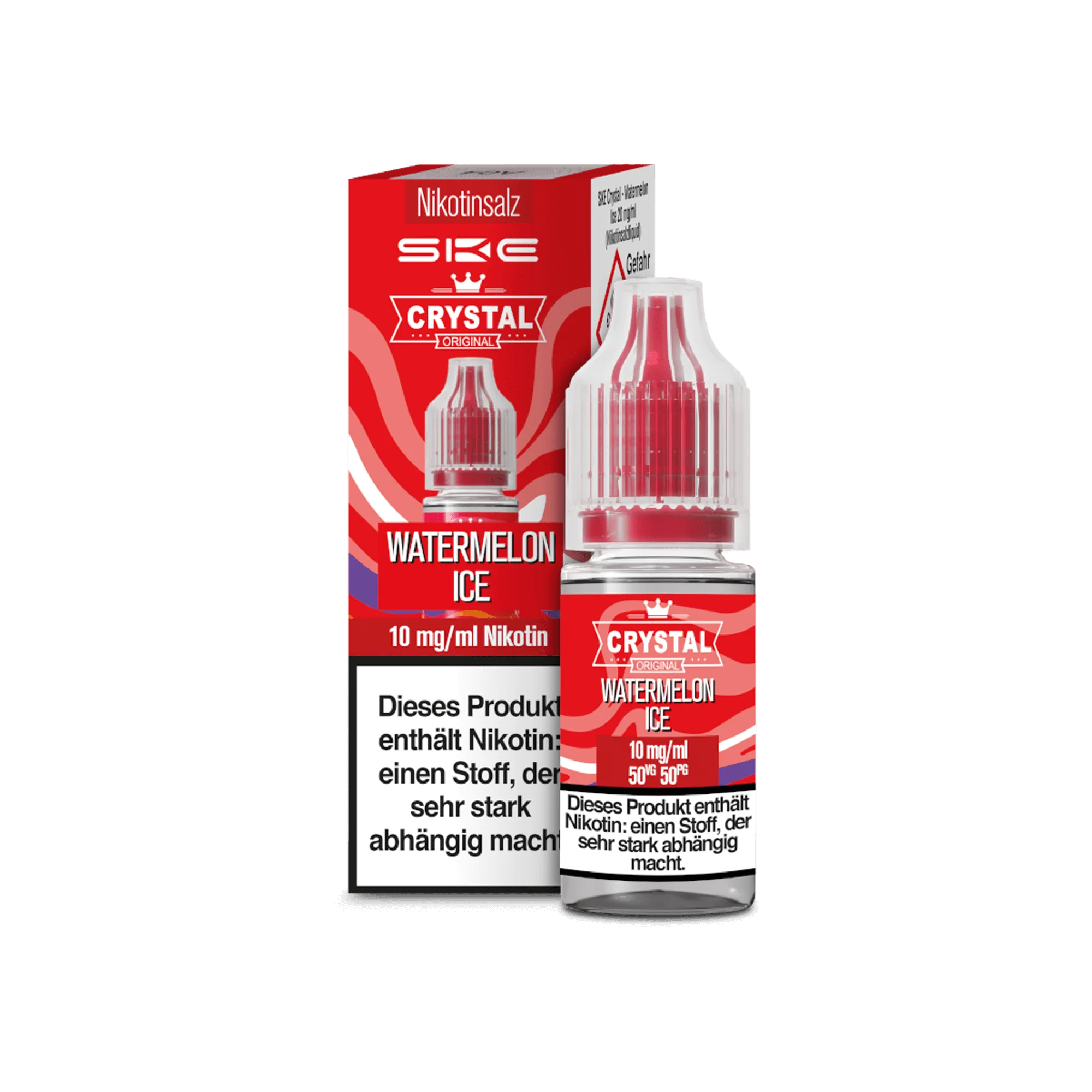 SKE Crystal Watermelon Ice 10 ml Nikotinsalz Liquid