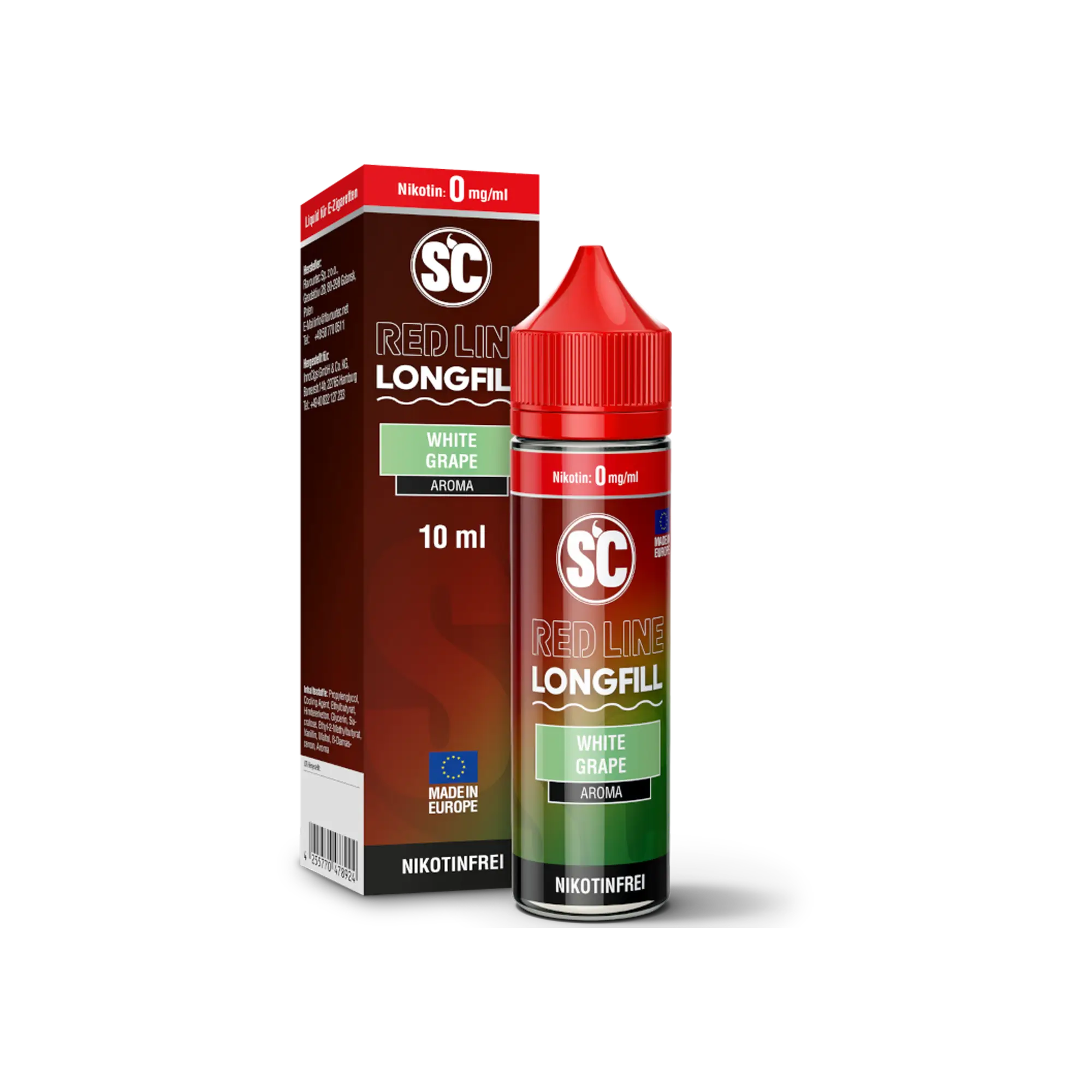 SC Red Line White Grape 10 ml Longfill Aroma