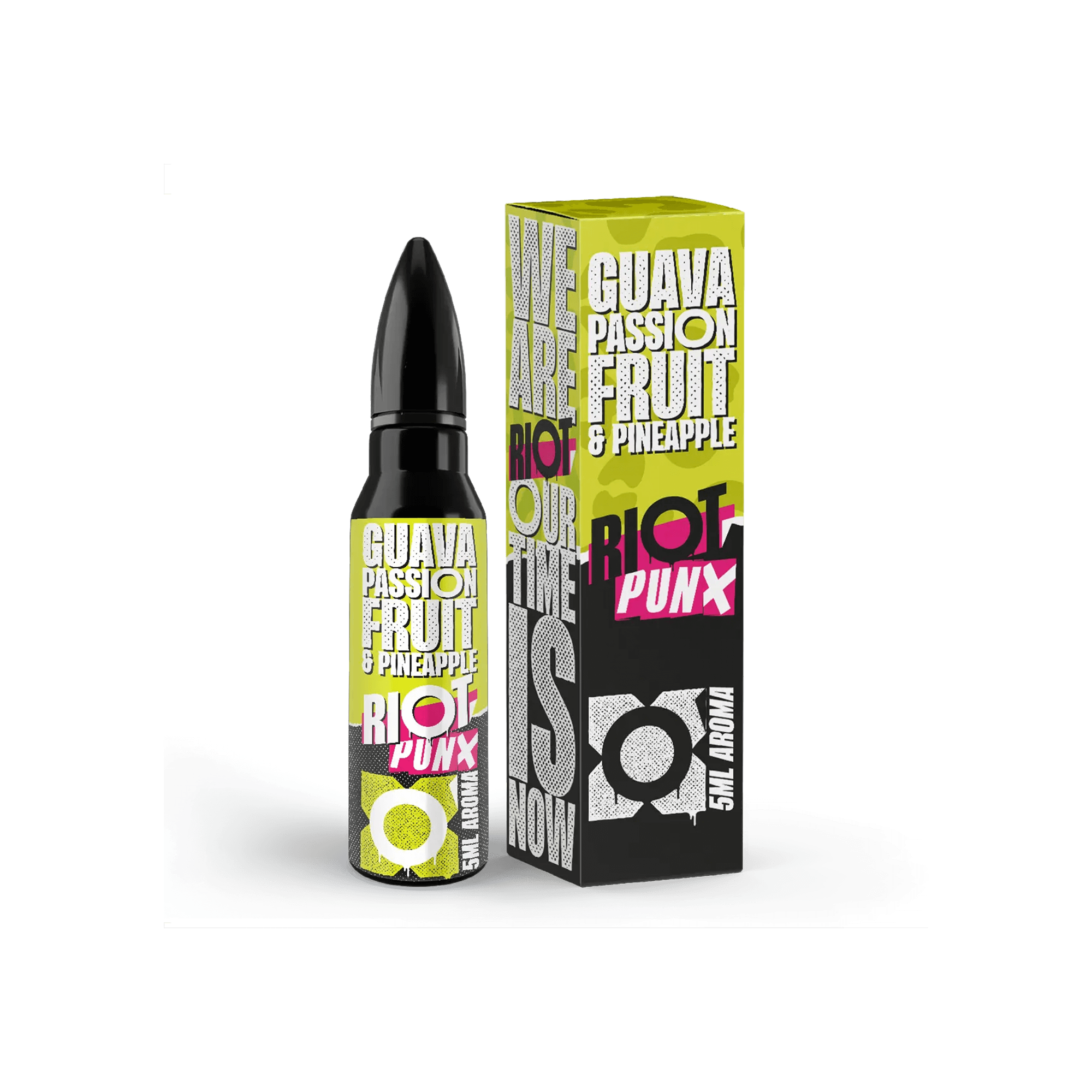 Riot Squad PUNX Guava Passionsfruit & Pineapple 5 ml Aroma Riot Squad PUNX Guava Passionsfruit & Pineapple 5 ml Aroma
