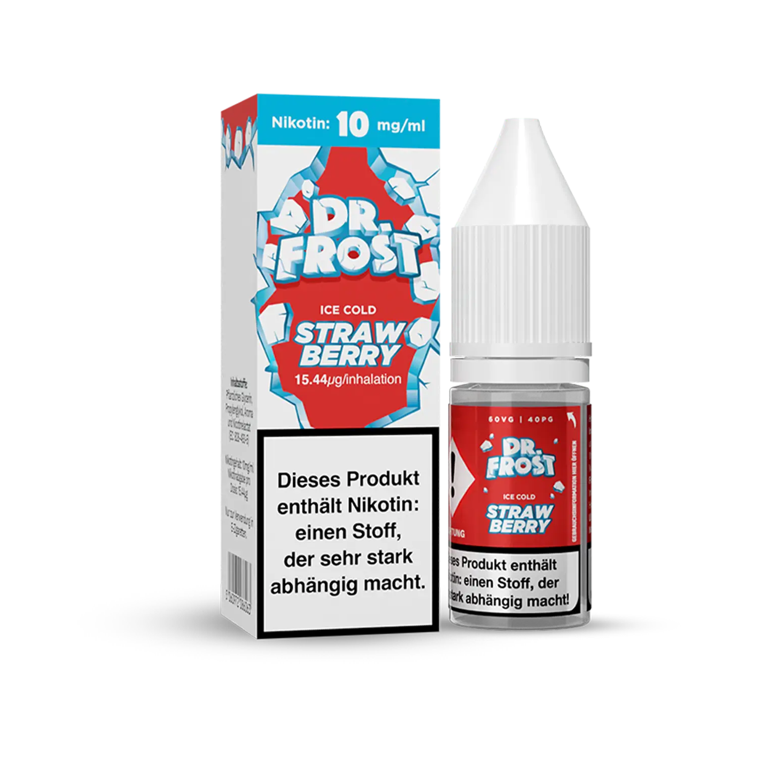 Dr. Frost - Ice Cold - Strawberry 10 ml Liquid